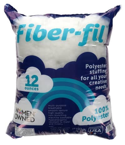 Fairfield Top Quality Poly-Fil Fiber Filling - 16 oz - Fiber Fill - Pillow  Forms - Notions