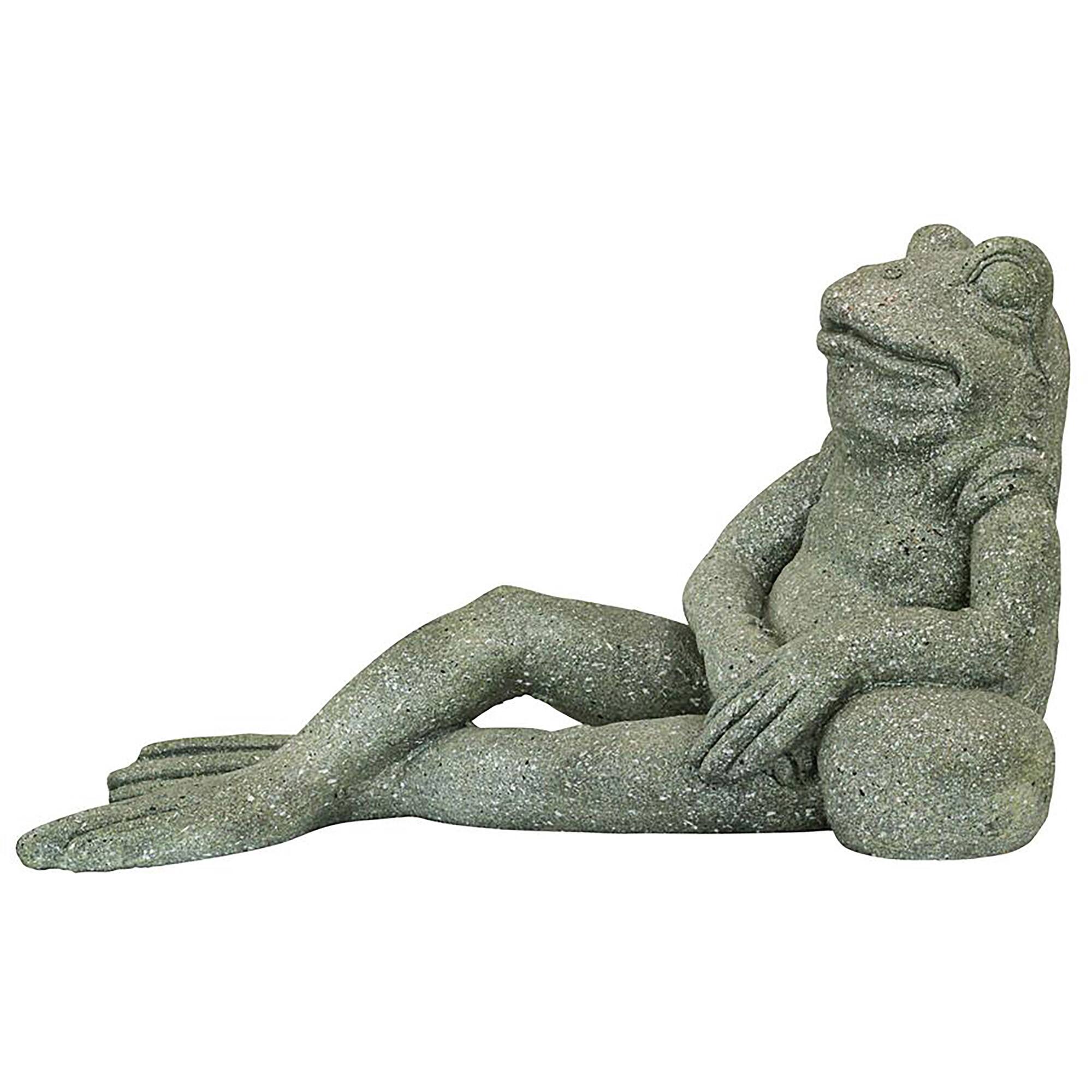 Design Toscano 24" The Most Interesting Toad in the World Frog Garden Statue