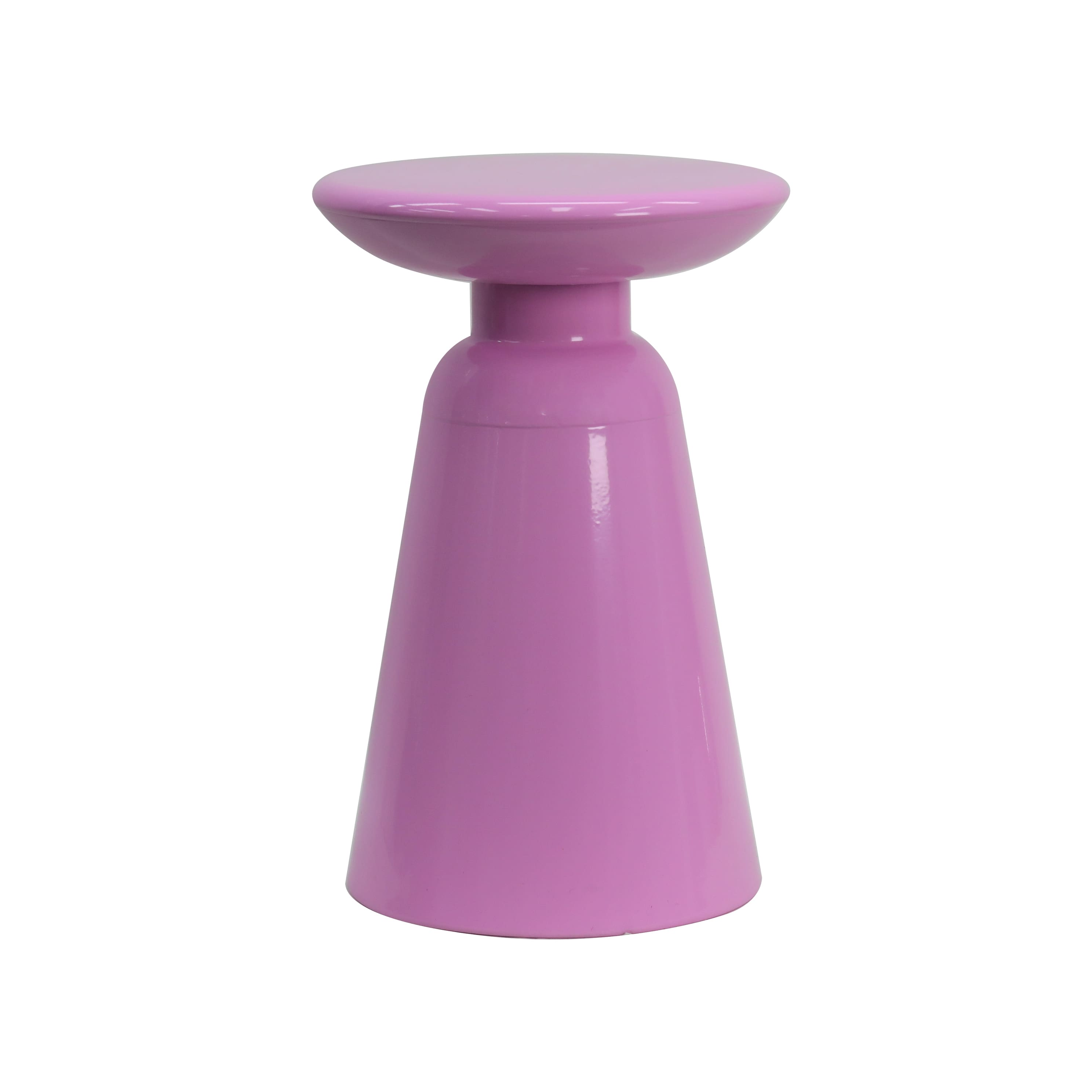 18&#x22; Pink Drum Metal Outdoor Stool by Ashland&#xAE;