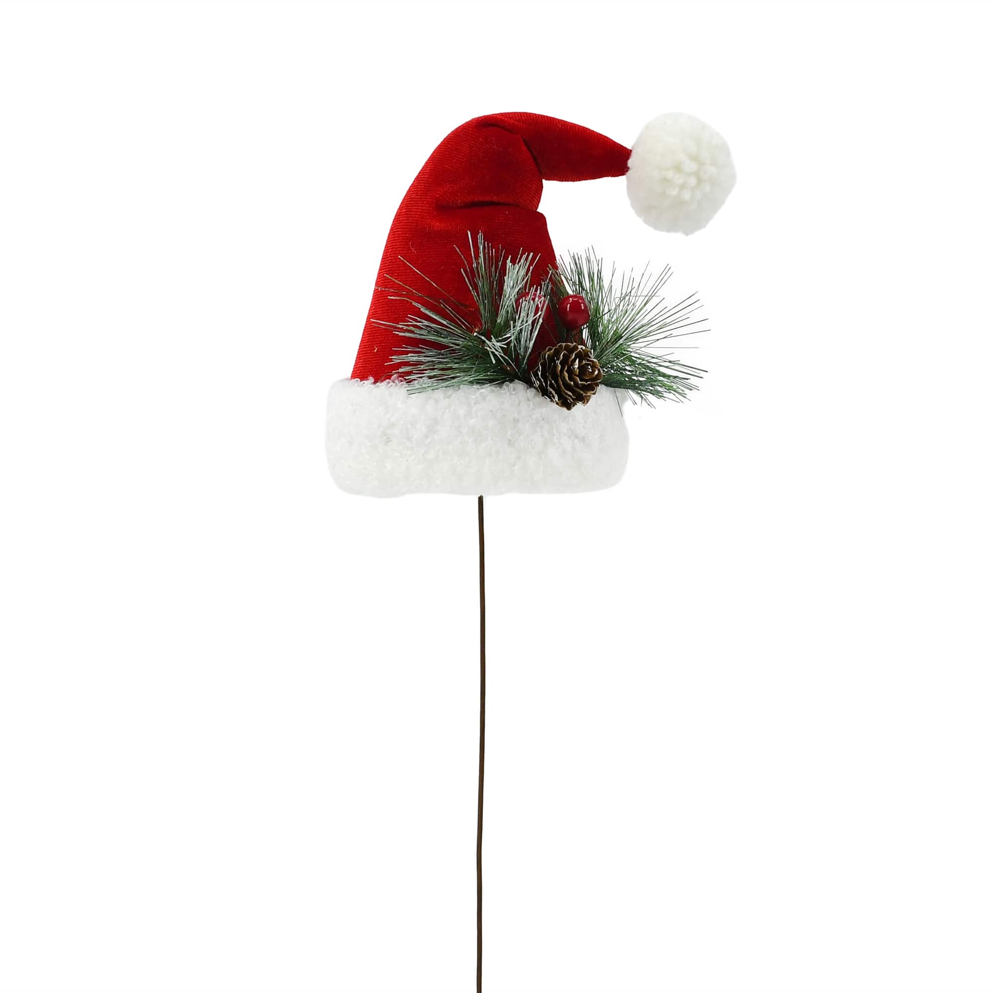 11&#x22; Santa Hat Pick by Ashland&#xAE;