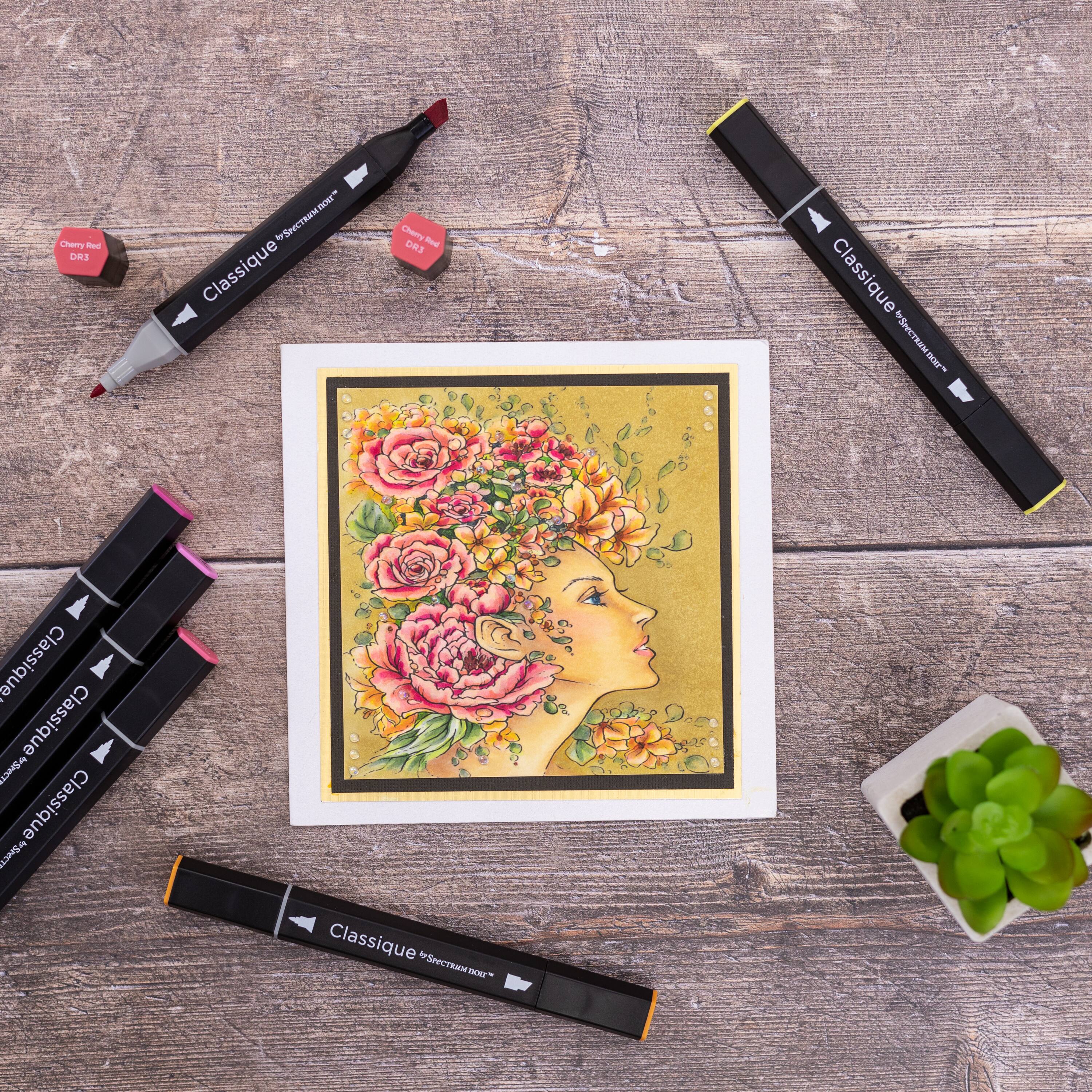 Spectrum Noir™ Classique Floral Dual Tip Marker Set