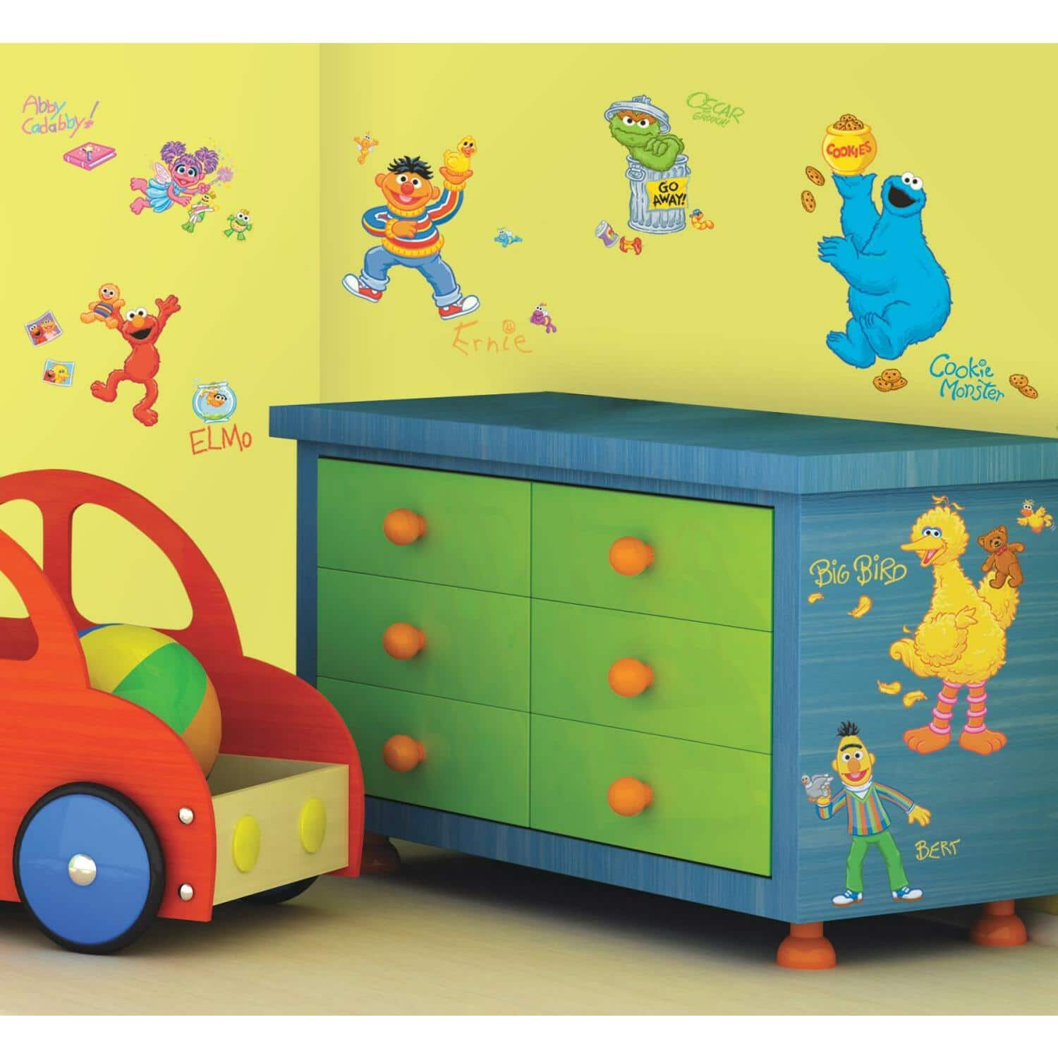 RoomMates Sesame Street Peel &#x26; Stick Wall Decals