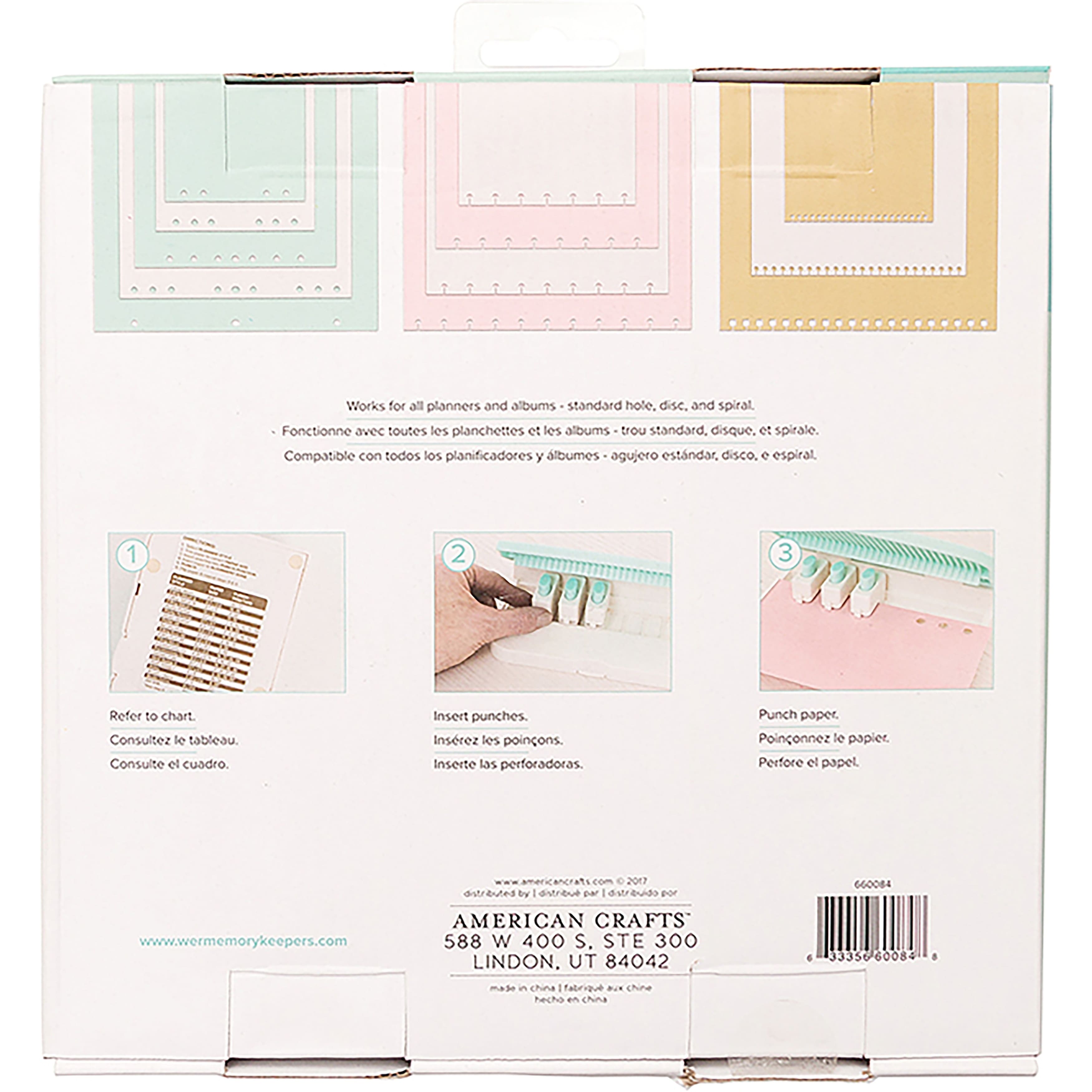 We R Memory Keepers® Planner Punch Board™ Kit | Michaels