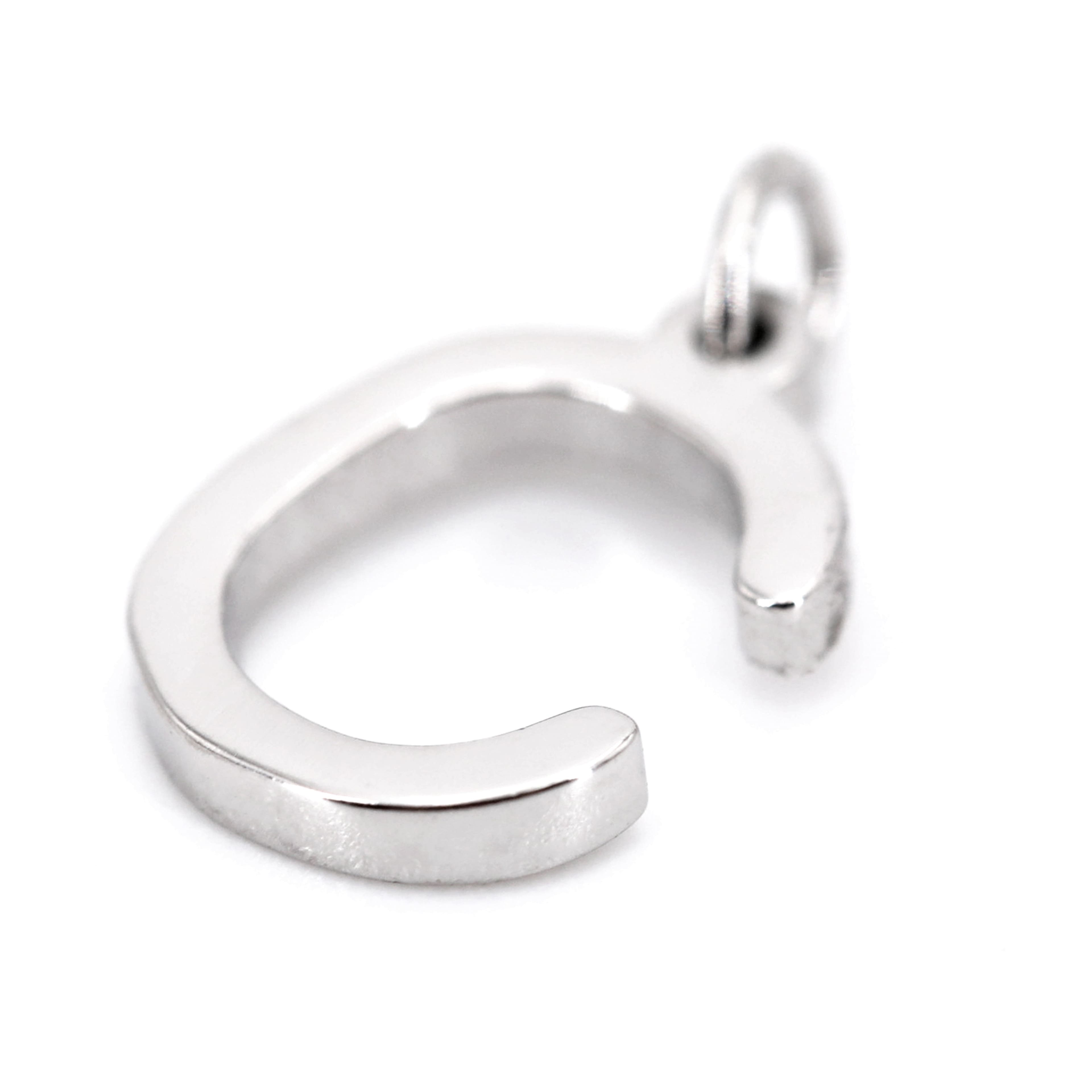 12 Pack: Sterling Silver Alphabet Charm by Bead Landing™