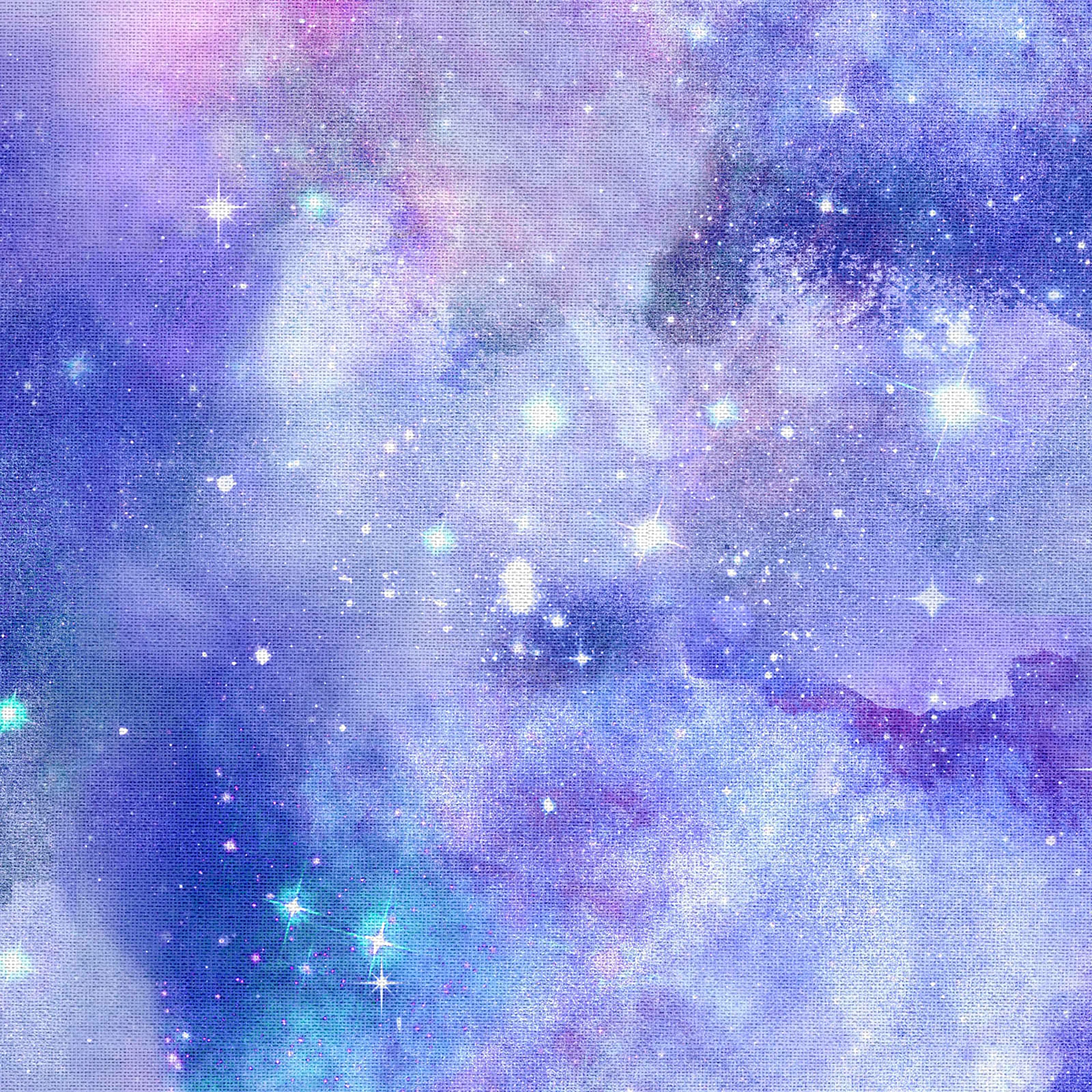 Fabric Editions Purple Celestial Cotton Fabric