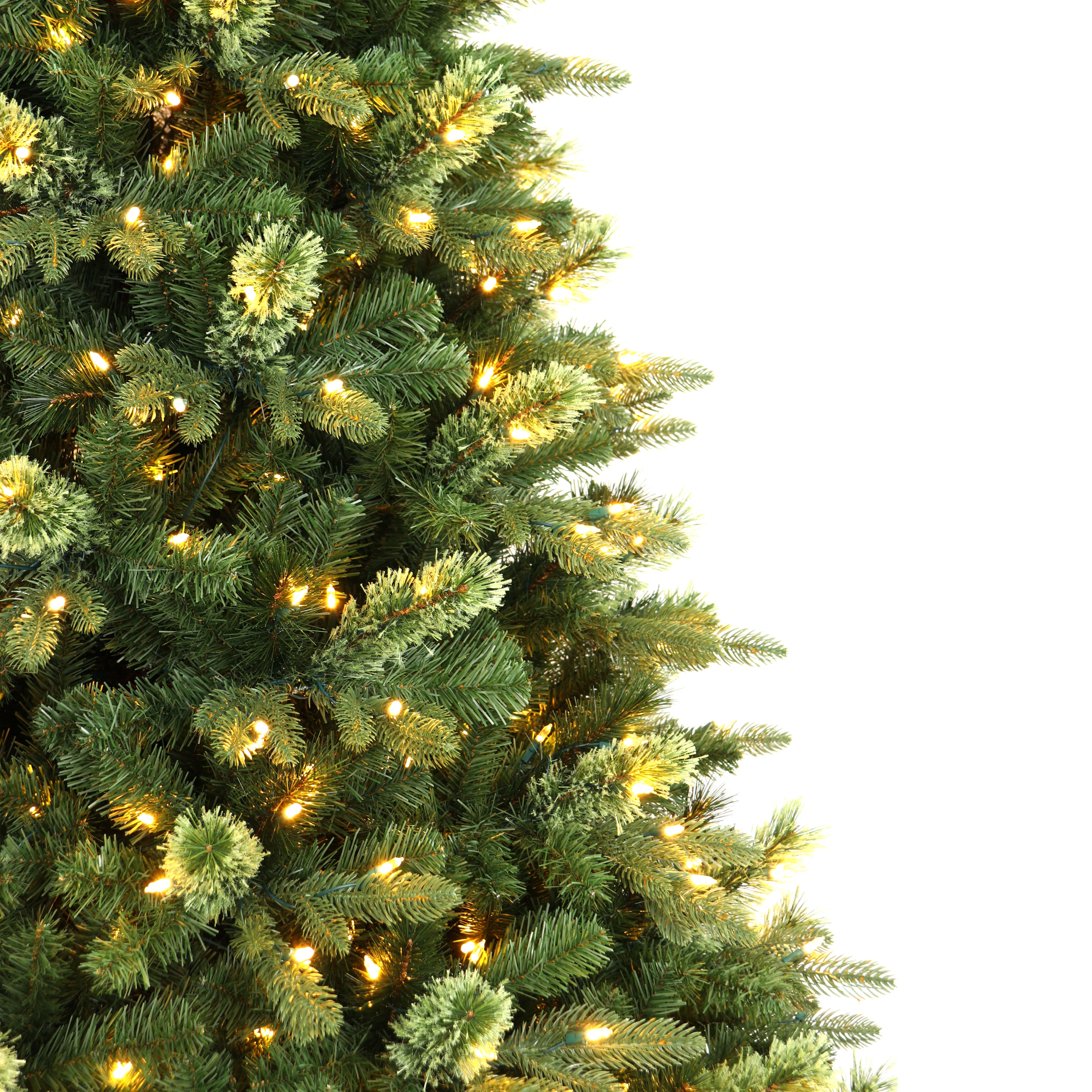 7.5ft. Pre-Lit Jackson Spruce Artificial Christmas Tree, Warm White LED Lights by Ashland&#xAE;