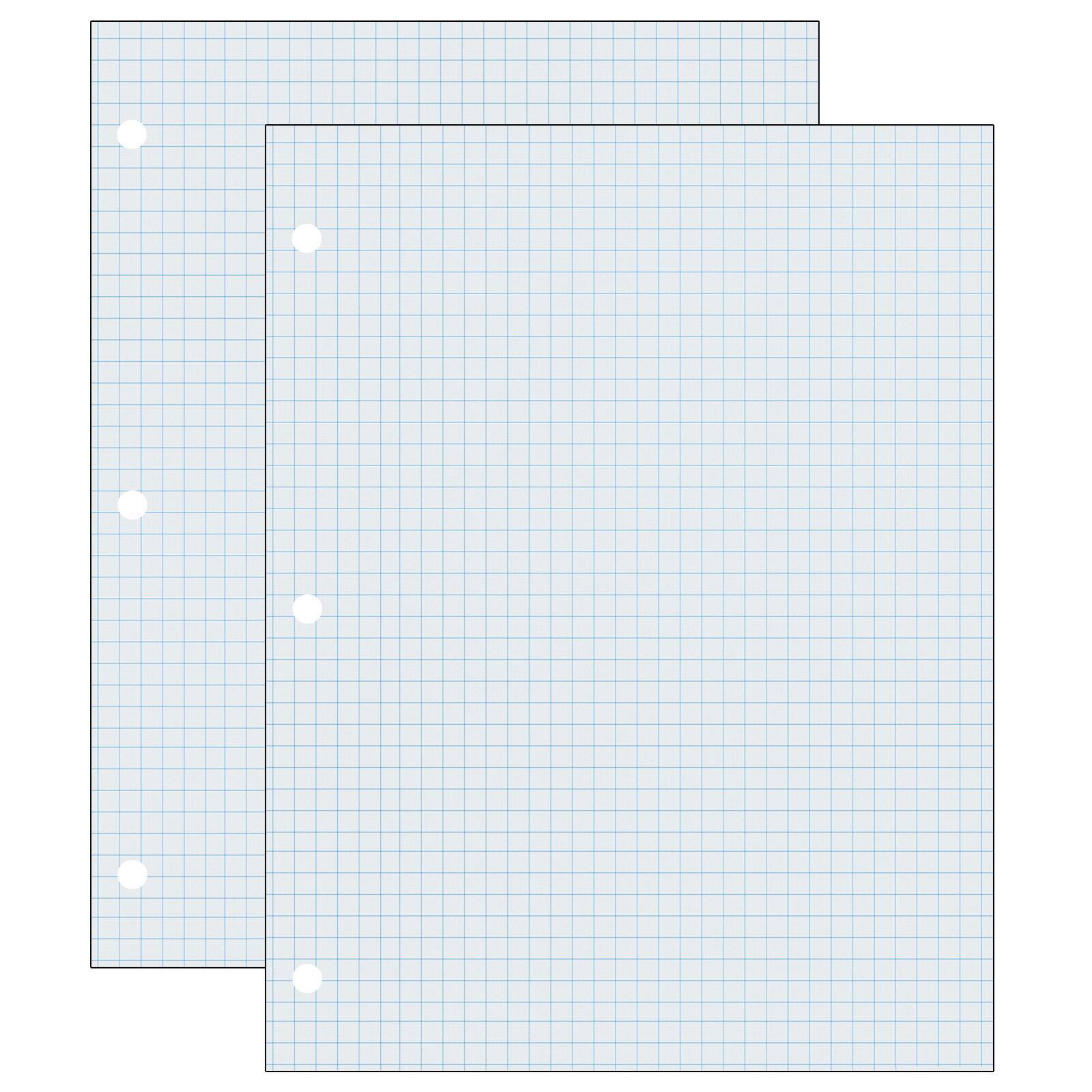 Pacon® White 8.5" x 11" Graphing Paper, 2 Packs of 500