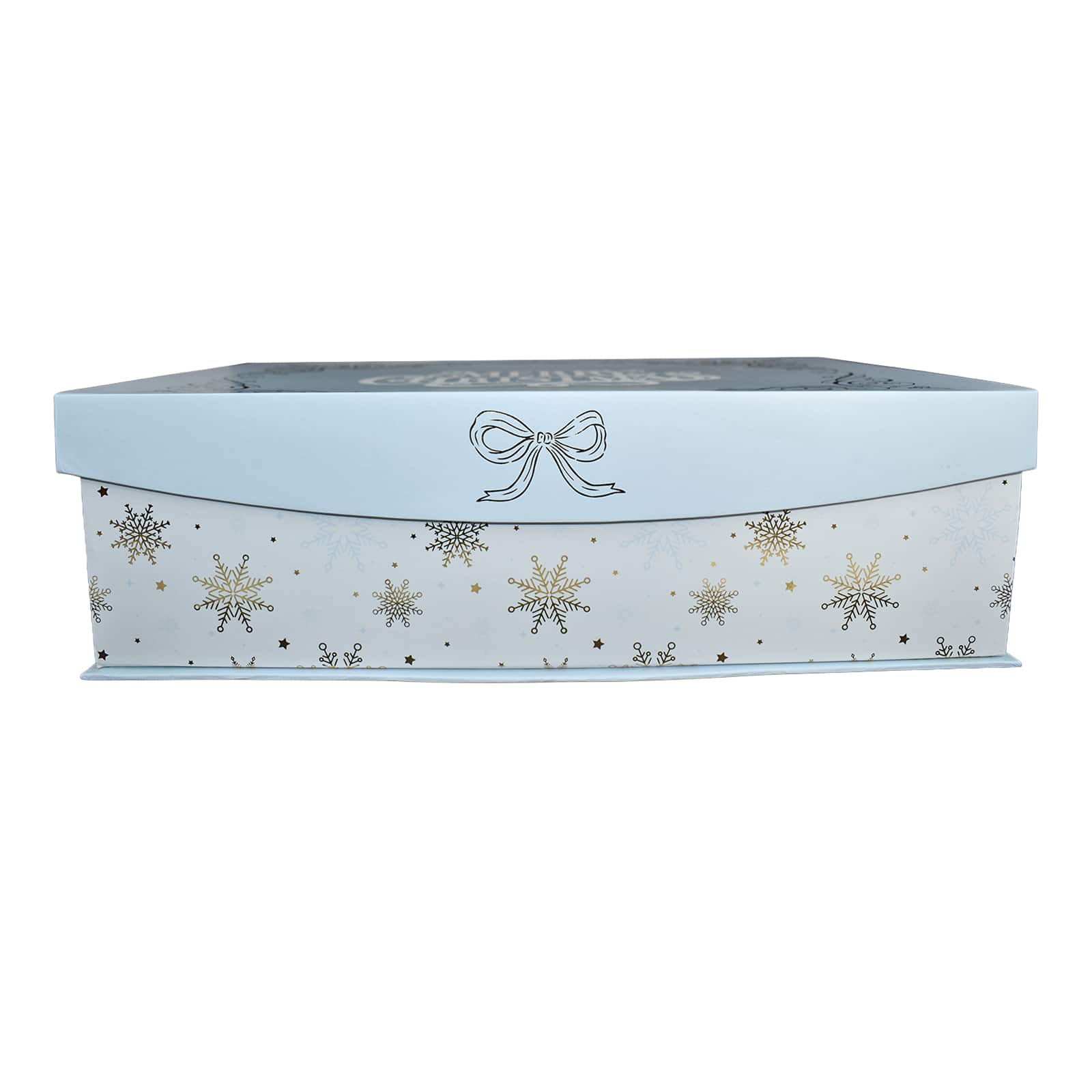 Large Snowflake Merry Christmas Decorative Box by Ashland&#xAE;