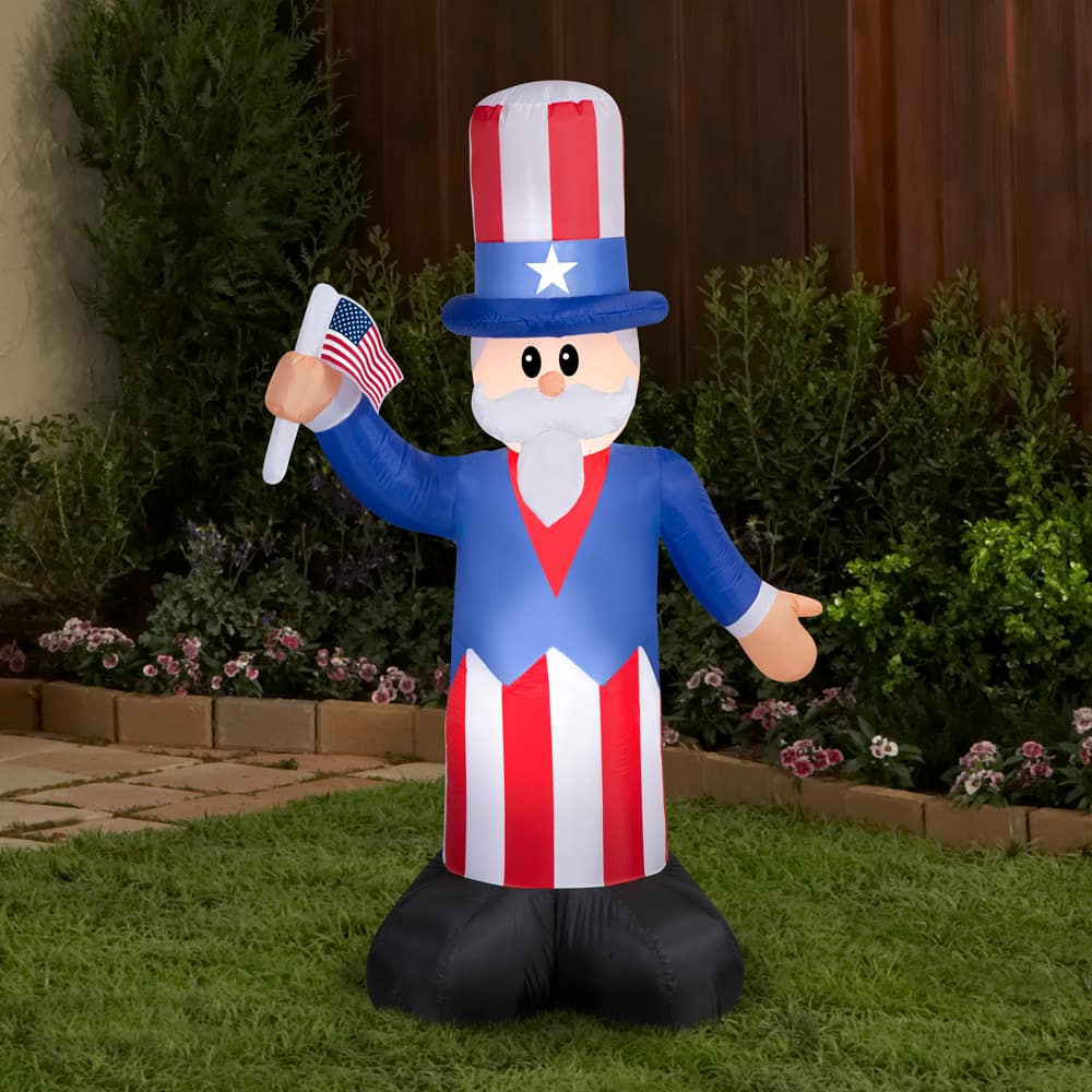 5ft. Airblown® Inflatable Uncle Sam