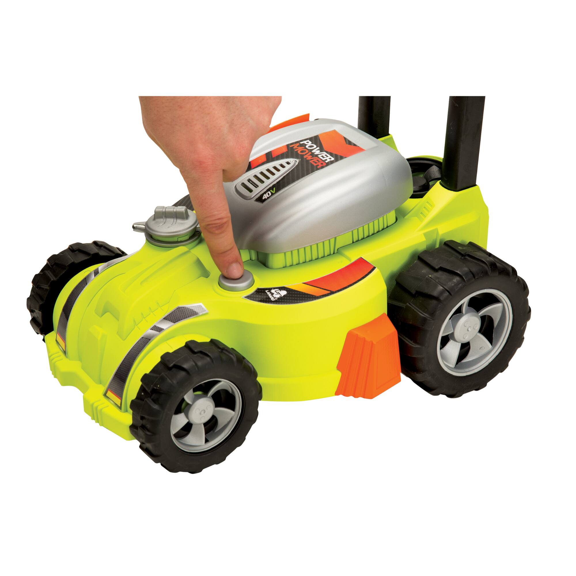 Lanard&#xAE; Tuff Tools Lights &#x26; Sound Power Mower Toy Tool