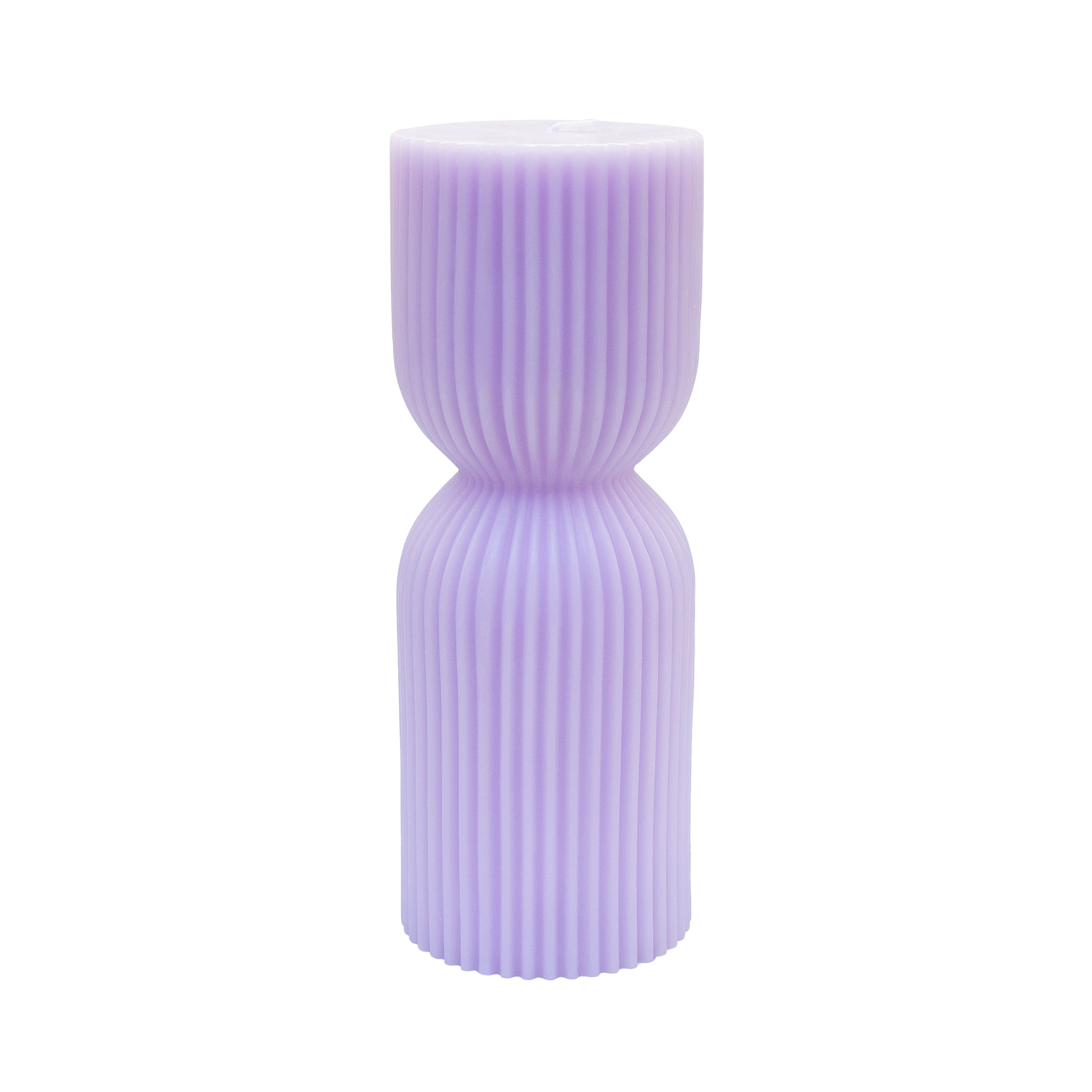 8&#x22; Ribbed Pillar Candle by Ashland&#xAE;