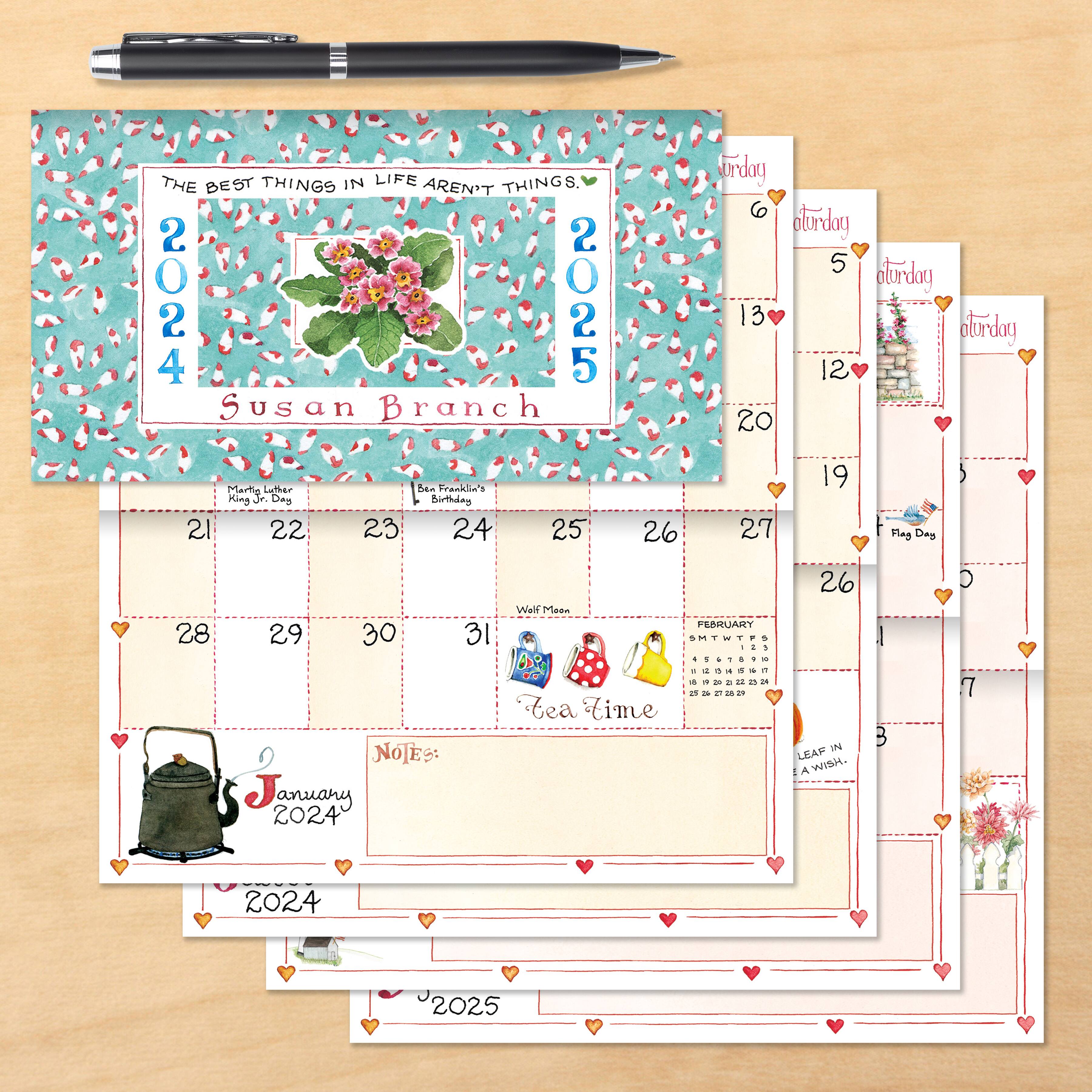 2024-2025 Susan Branch Monthly Pocket Planner