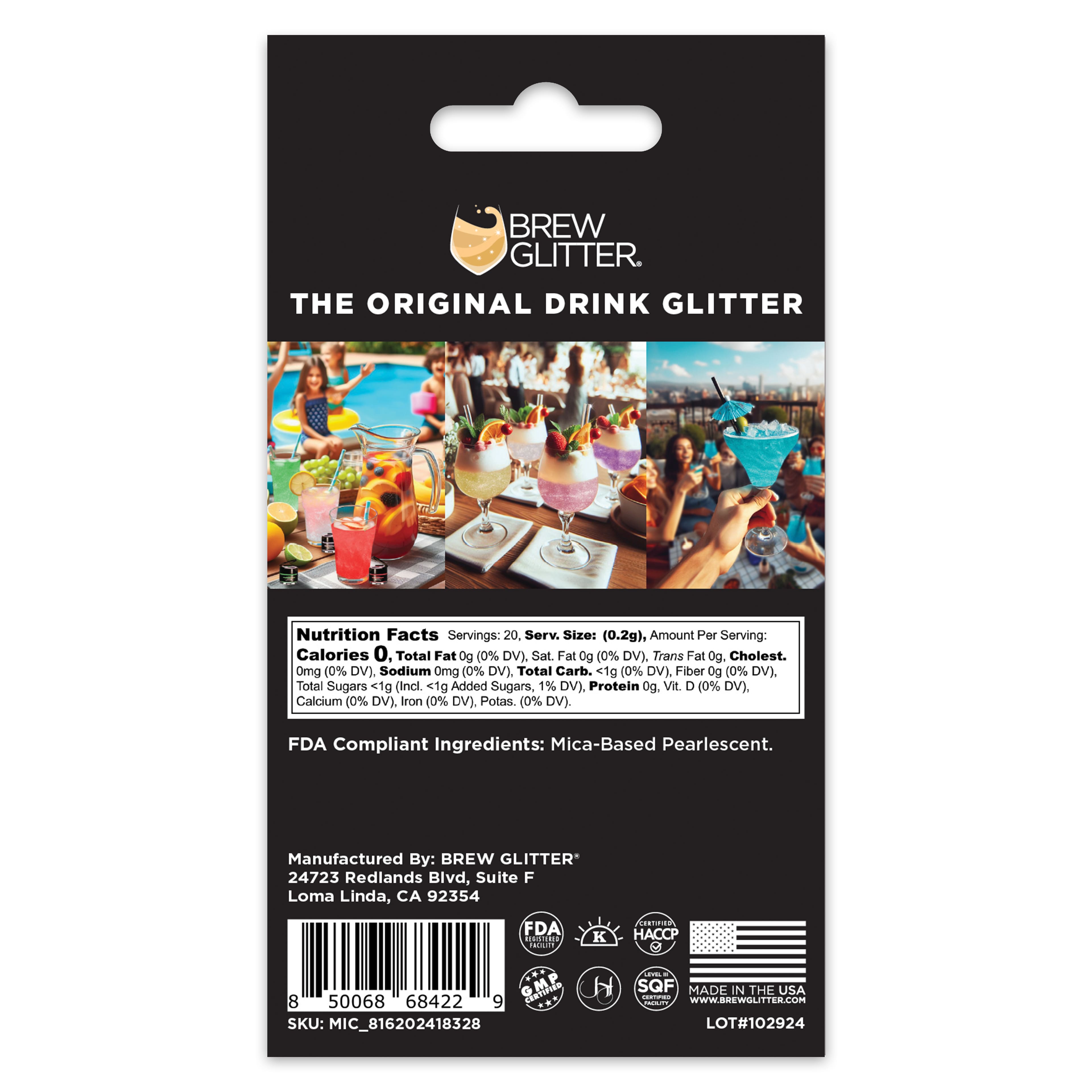 Bakell&#xAE; Brew Glitter&#xAE; Edible Drink Glitter