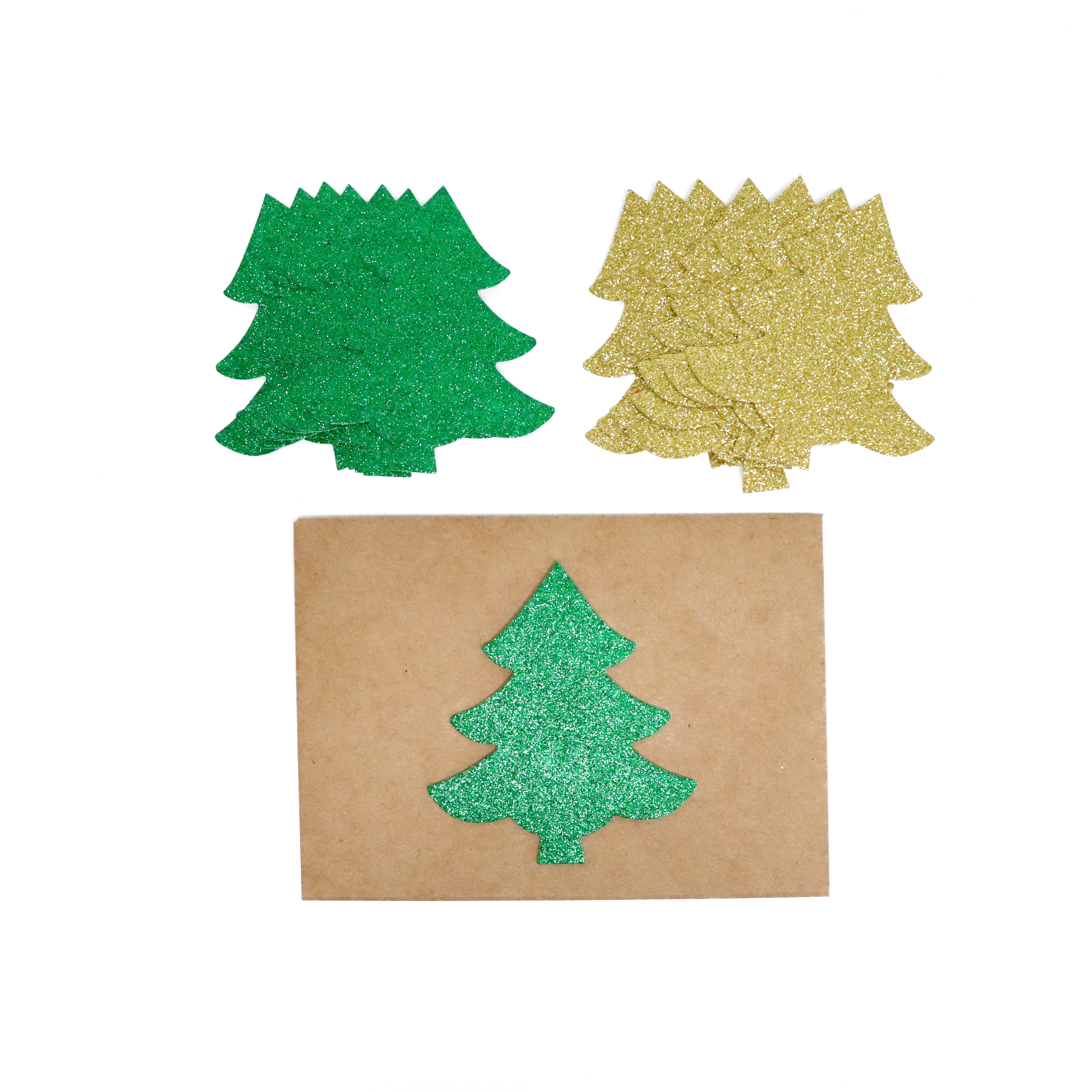 Glitter Tree Die-Cut Stickers by Recollections&#x2122;