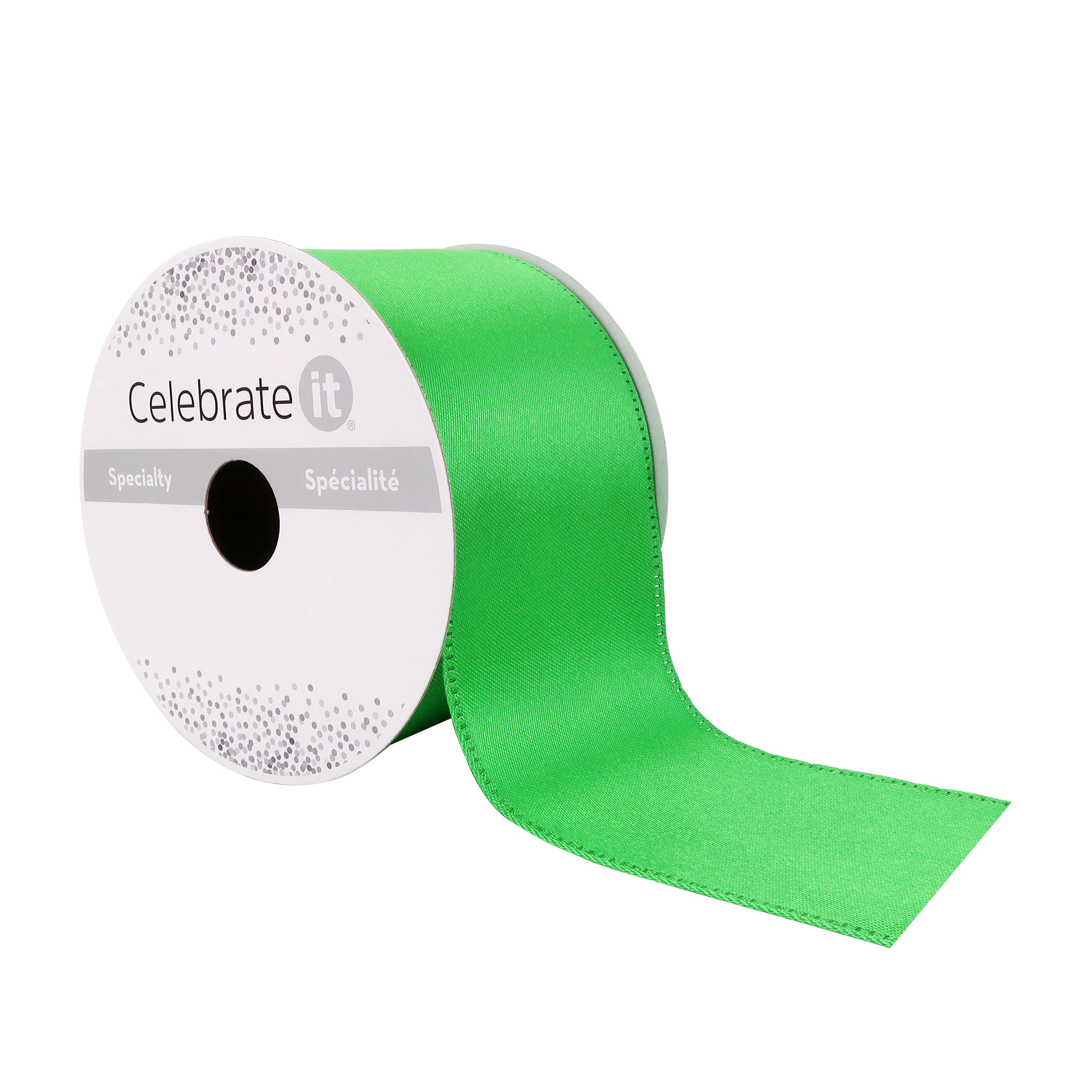 12 Pack: 2.5&#x22; x 10yd. Satin Wired Ribbon by Celebrate It&#xAE; Specialty