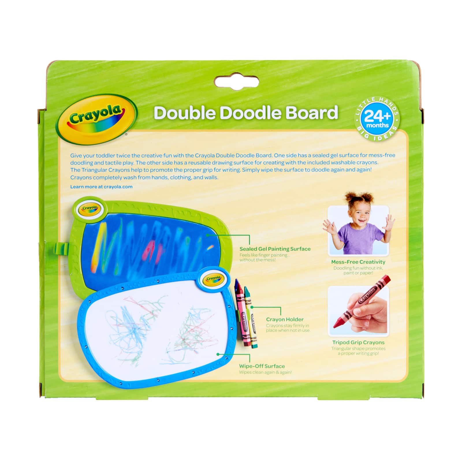 Crayola Crayola Double Doodle Board - Stage 2 - Yahoo Shopping