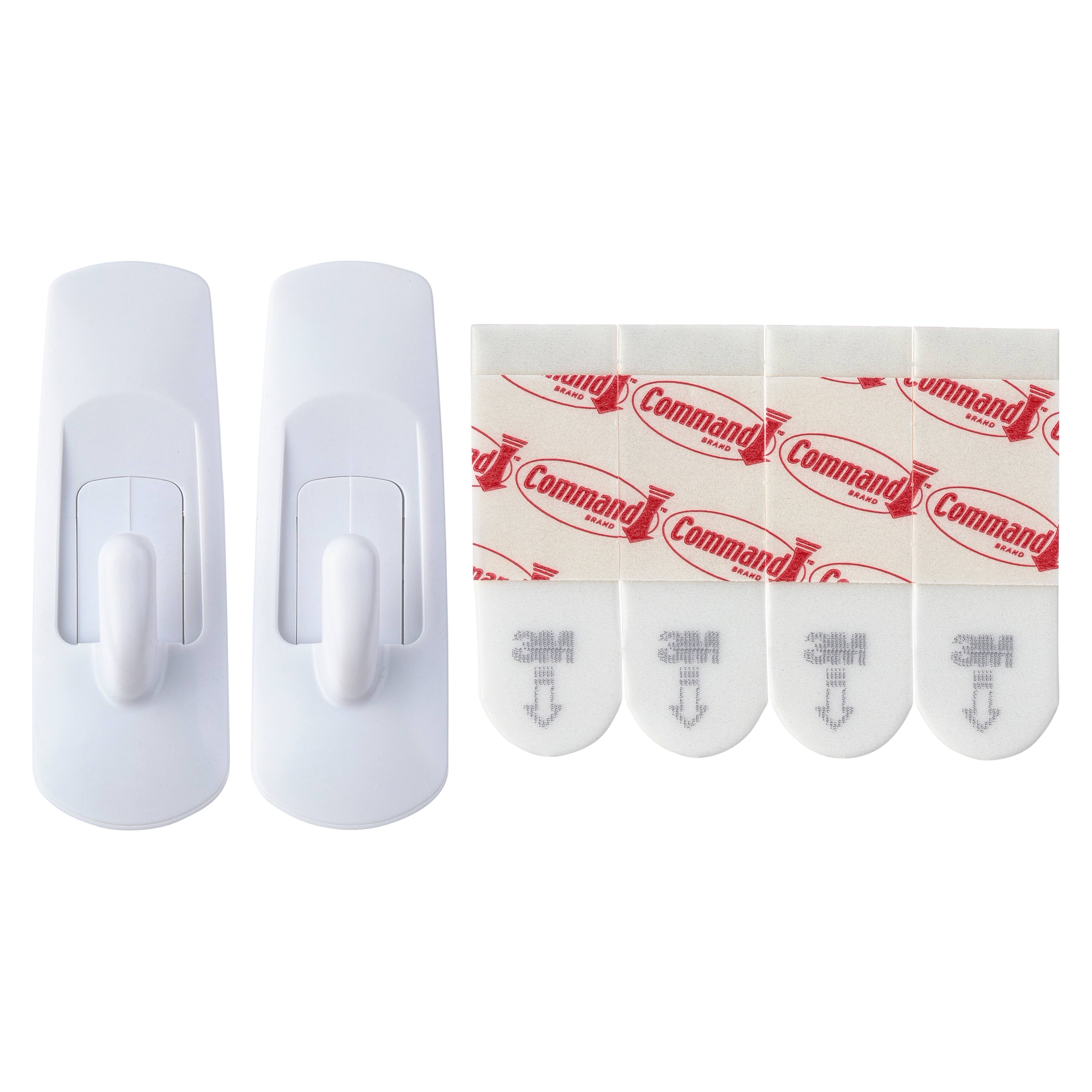 12 Packs: 2 ct. (24 total) Command&#x2122; White Utility Hooks