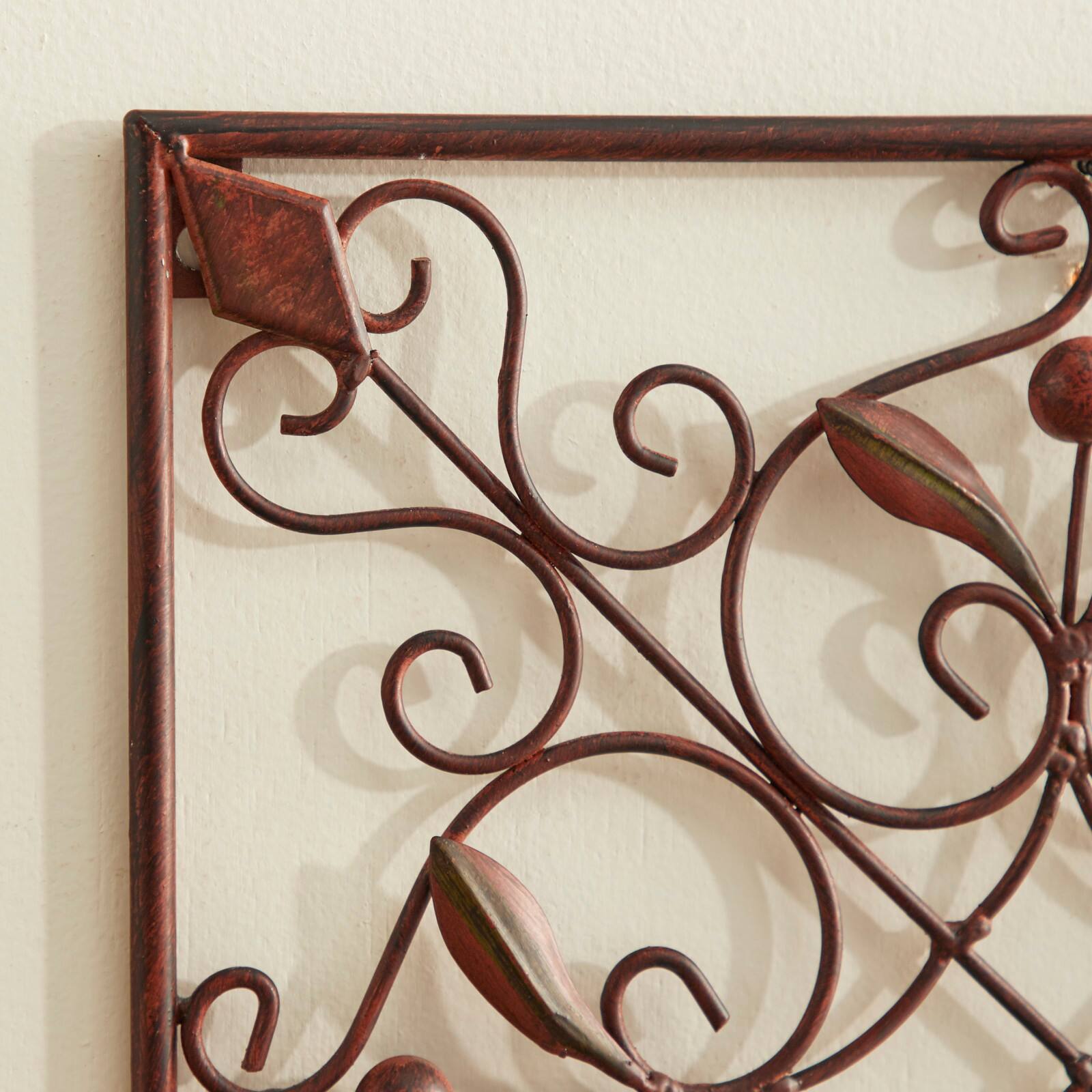Brown Metal Rustic Wall Décor Set, 4ct.