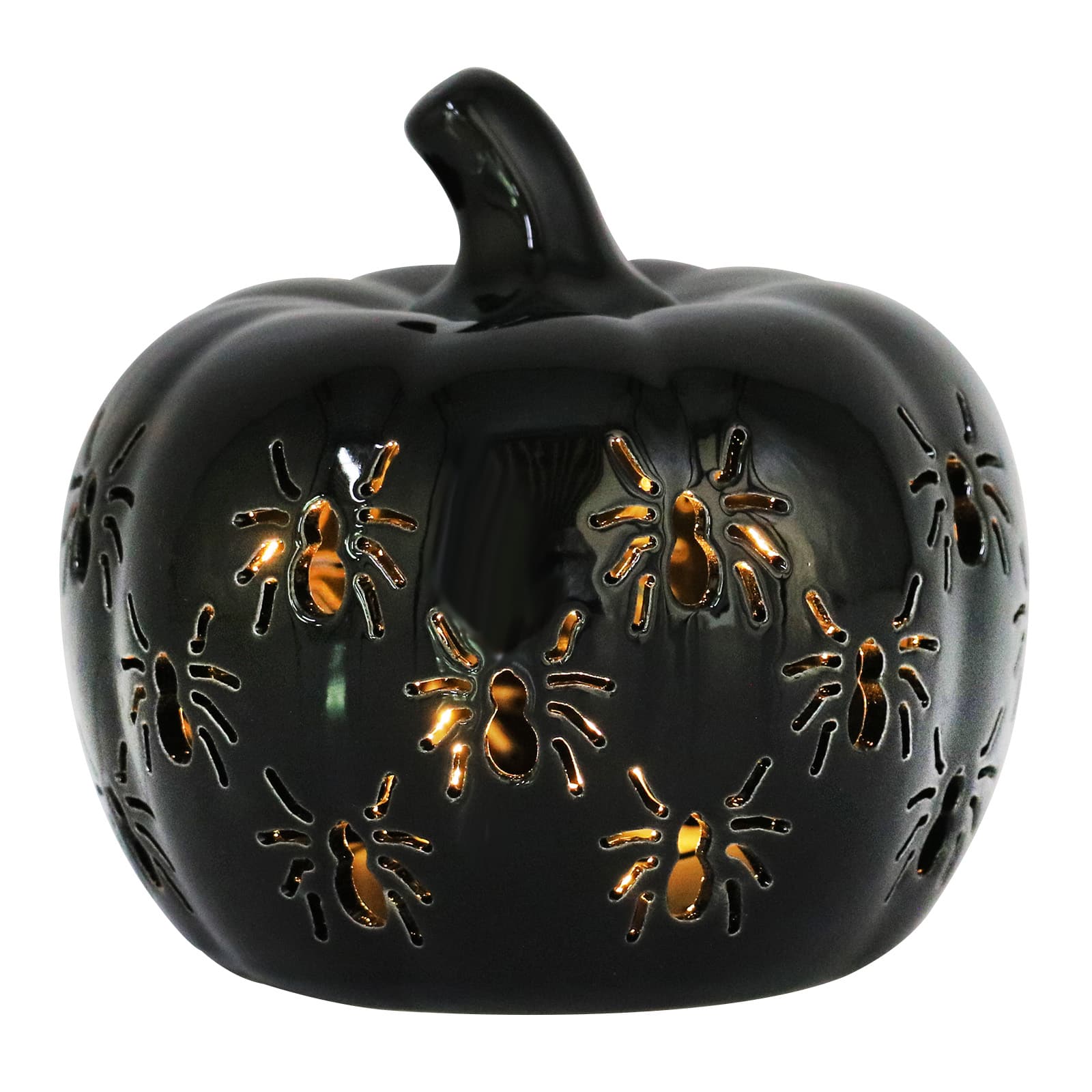 Small Black Pumpkin Tabletop Décor by Ashland®