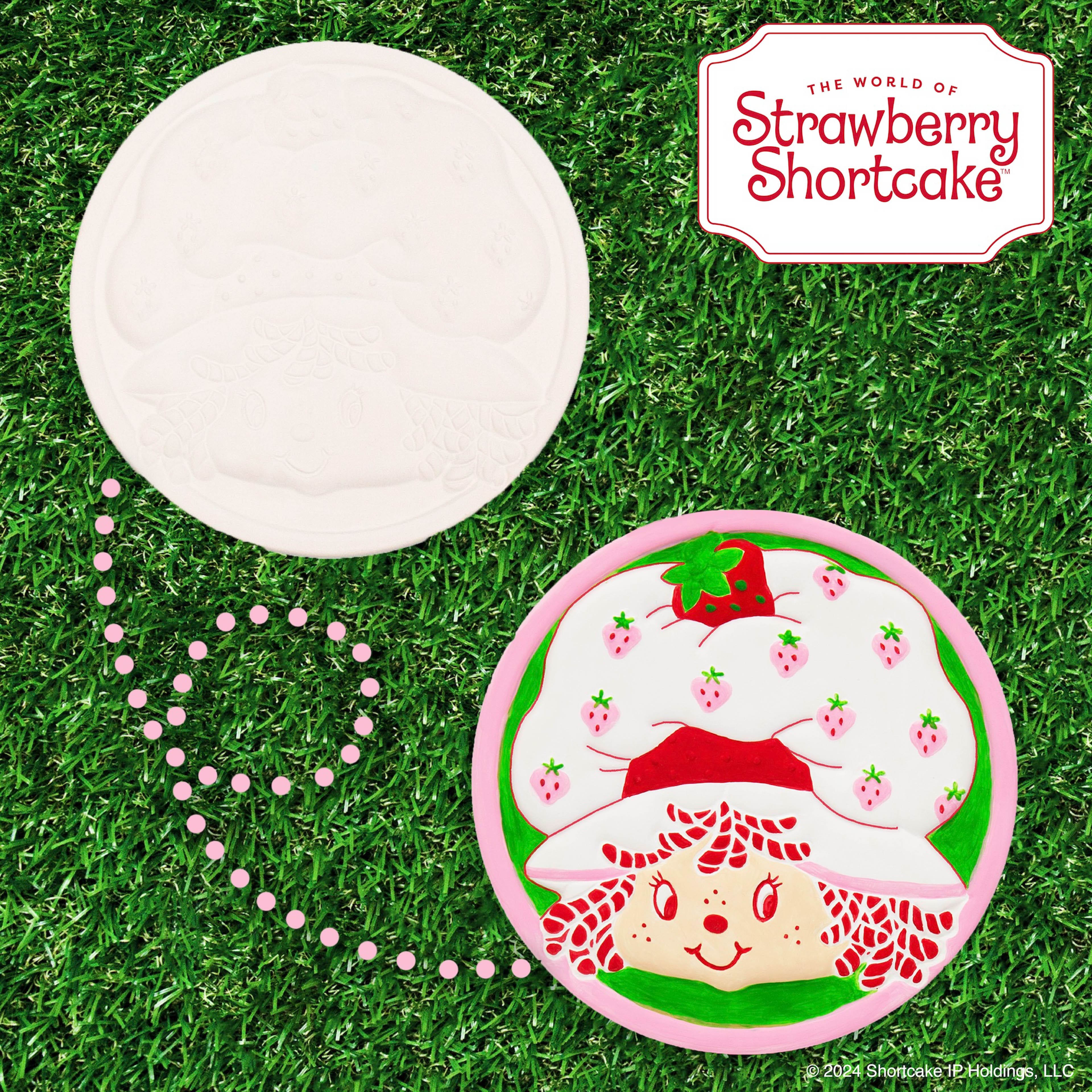 Strawberry Shortcake&#x2122; Paint Your Own Stepping Stone