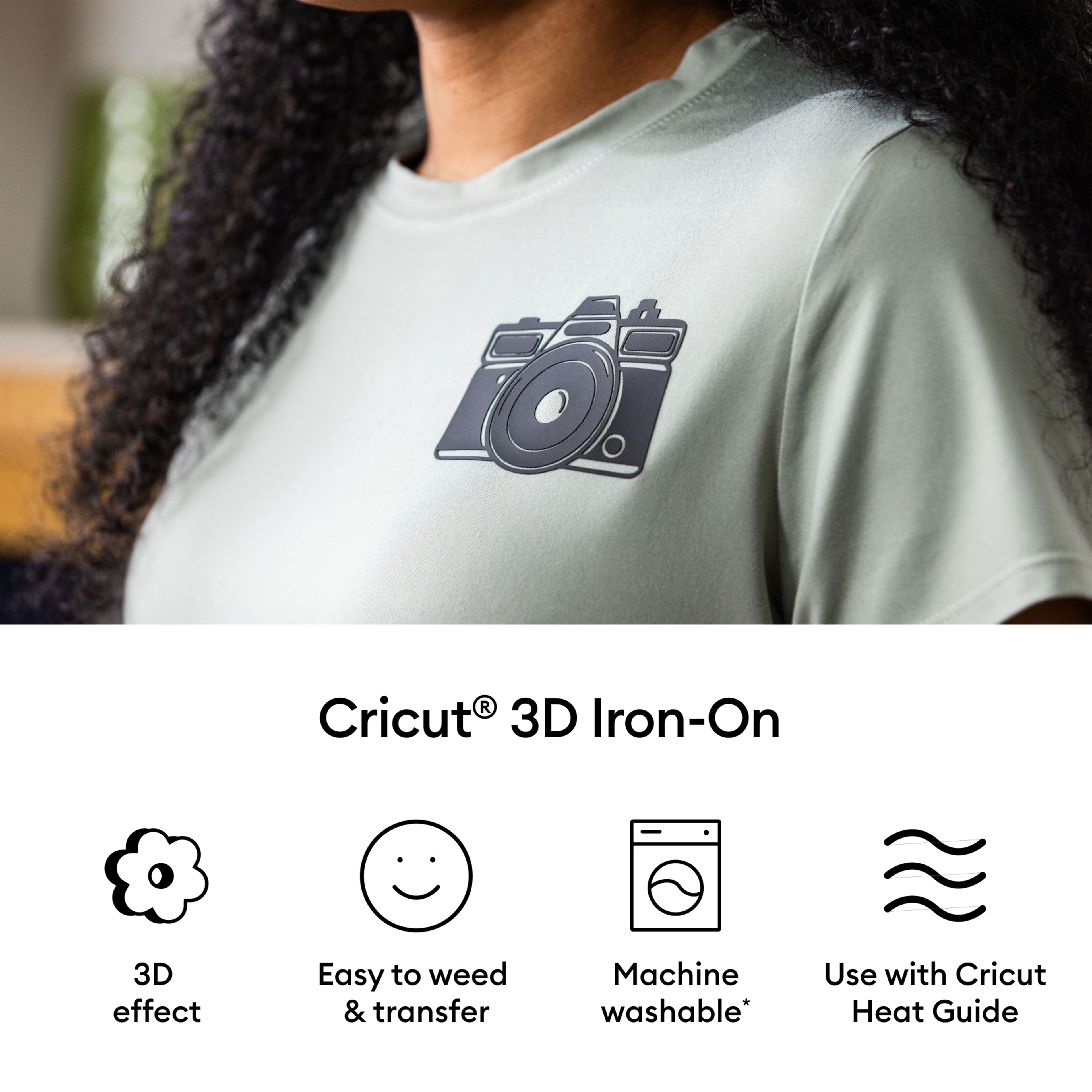 Cricut® 3D Iron-On