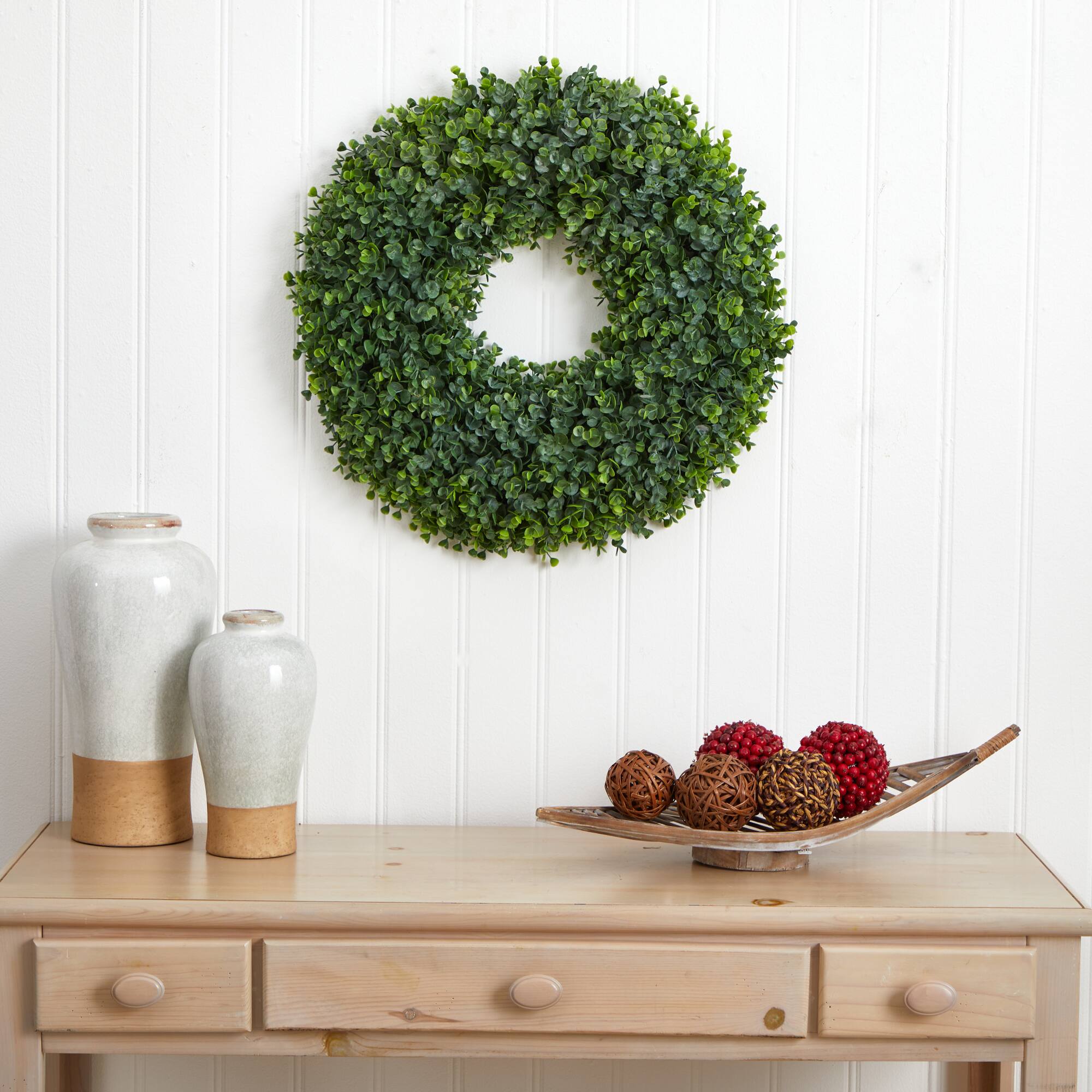 25&#x27;&#x27; Eucalyptus Wreath 