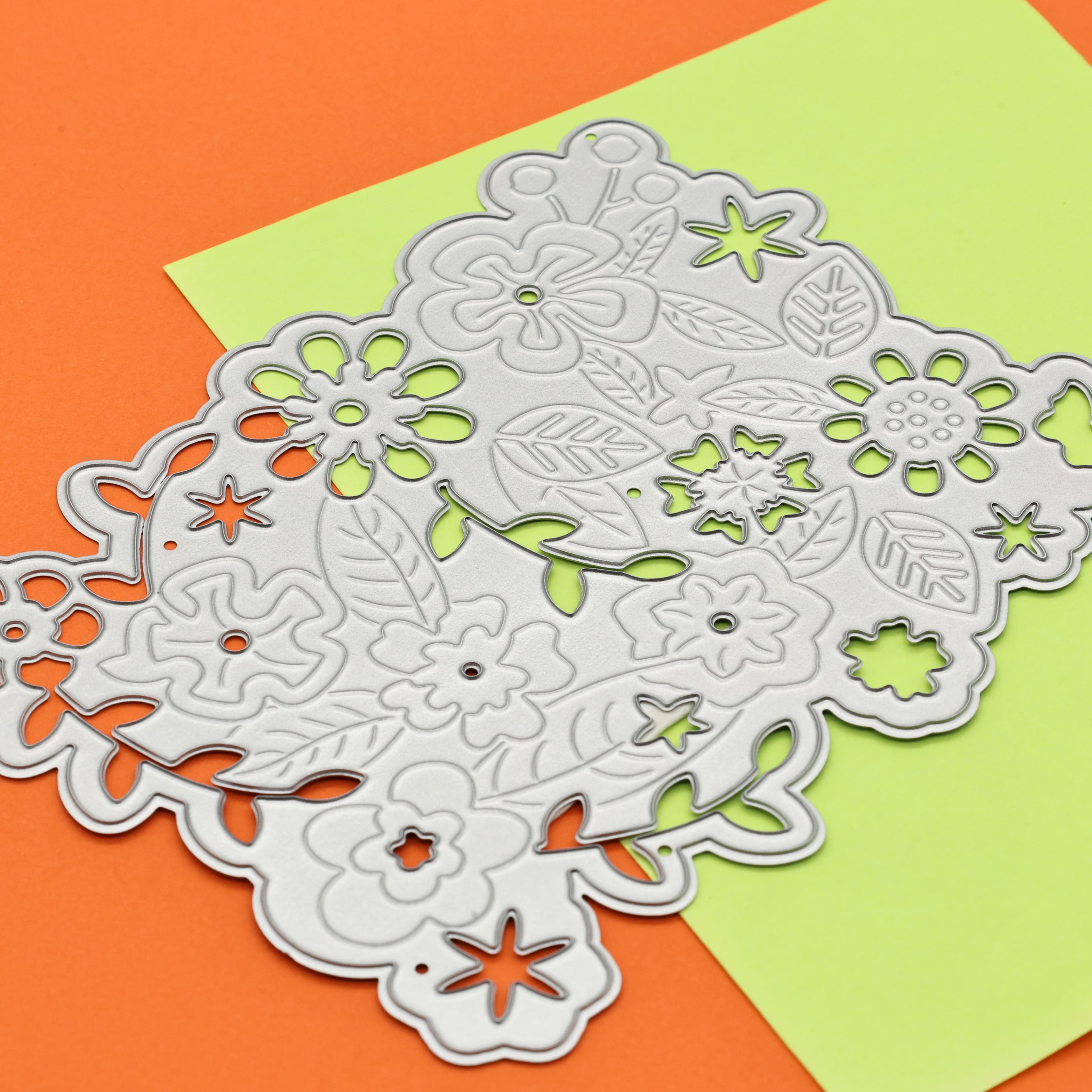 6 Pack: Flower Background Cutting Die by Recollections™