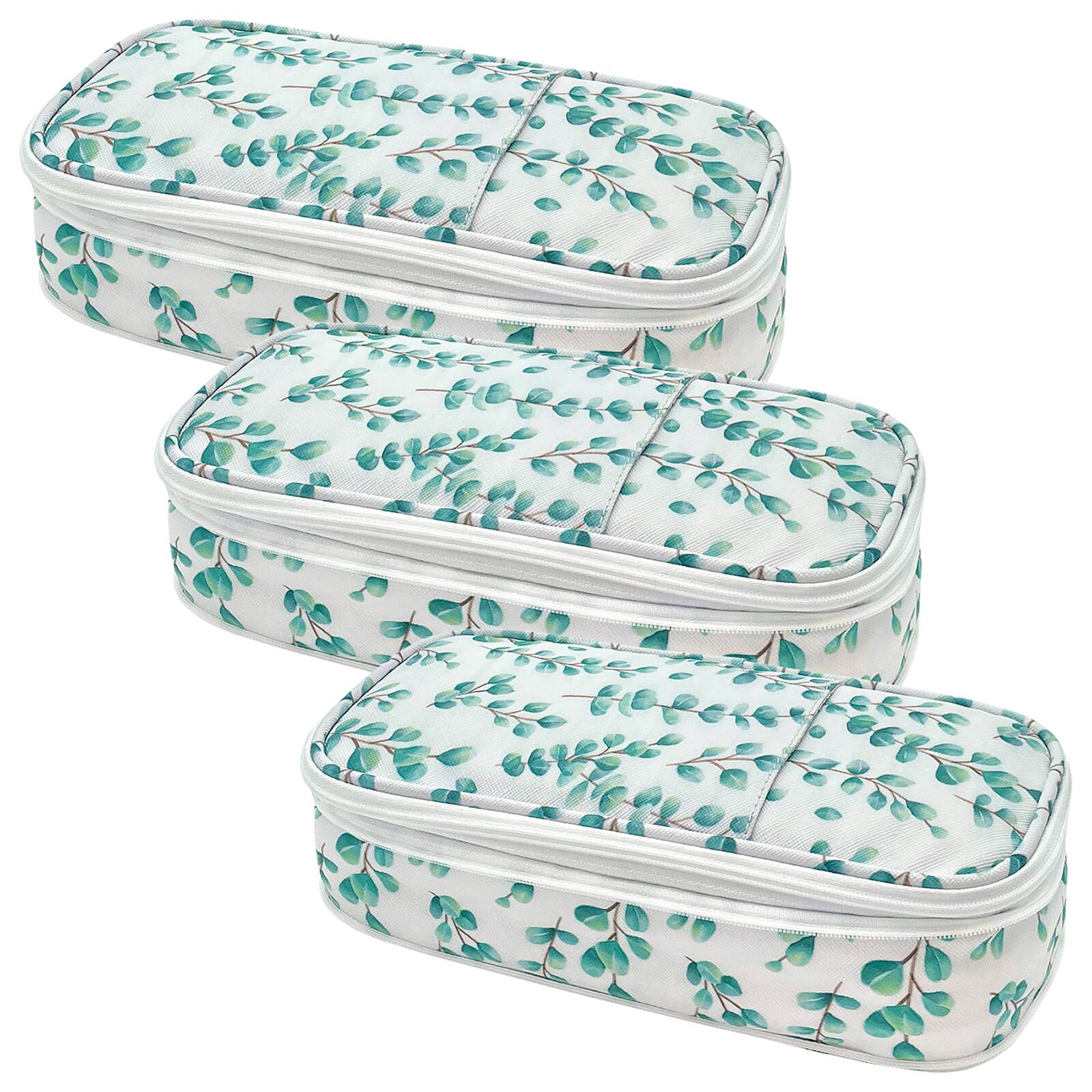 Teacher Created Resources Eucalyptus Pencil Cases, 3ct.