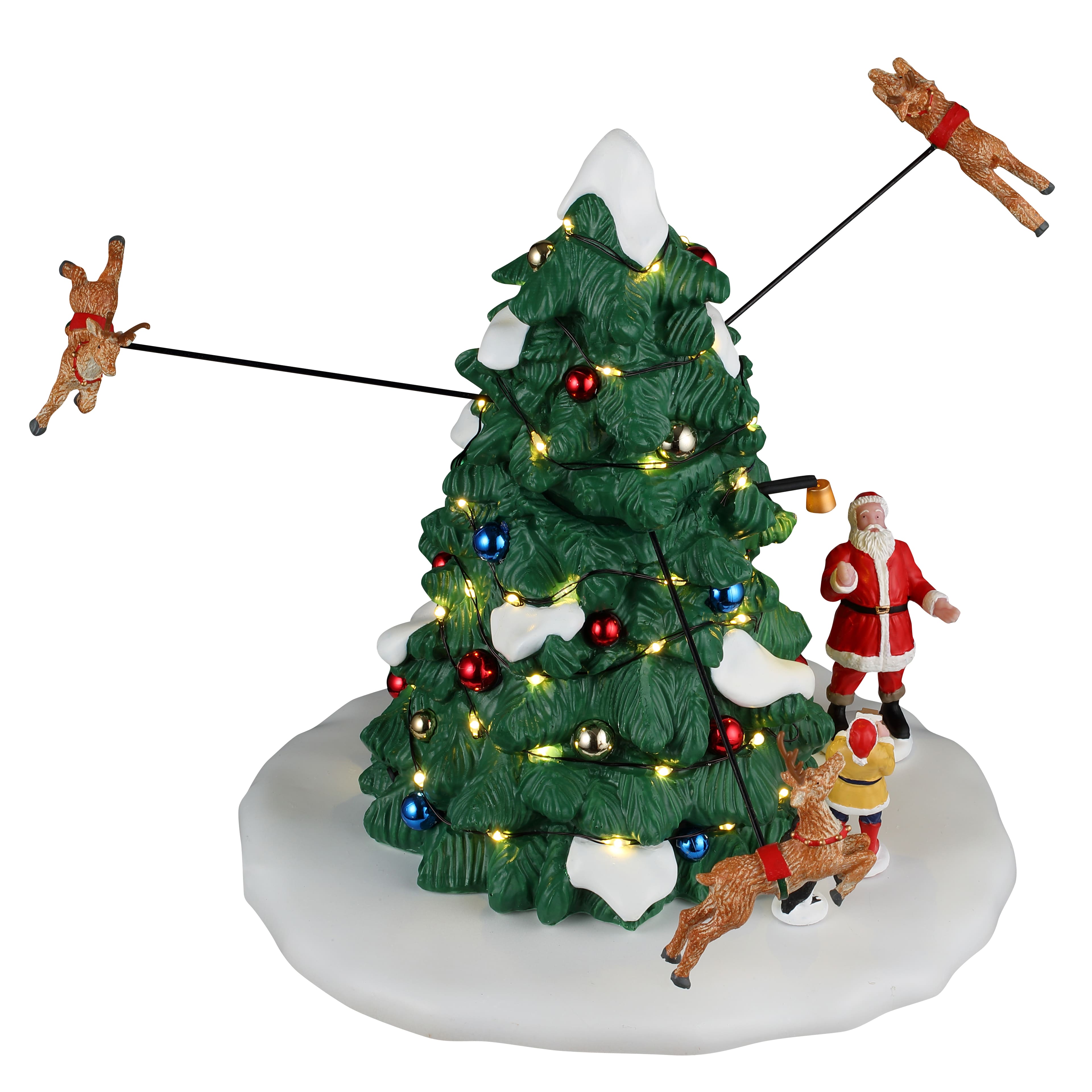 Lemax&#xAE; Santa&#x27;s Wonderland Reindeer Races