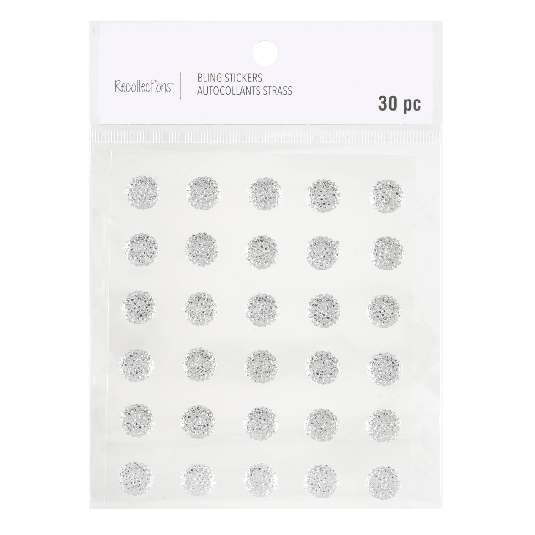 12 Packs: 30 ct. (360 total) Sugar Stone Stickers by Recollections&#x2122;