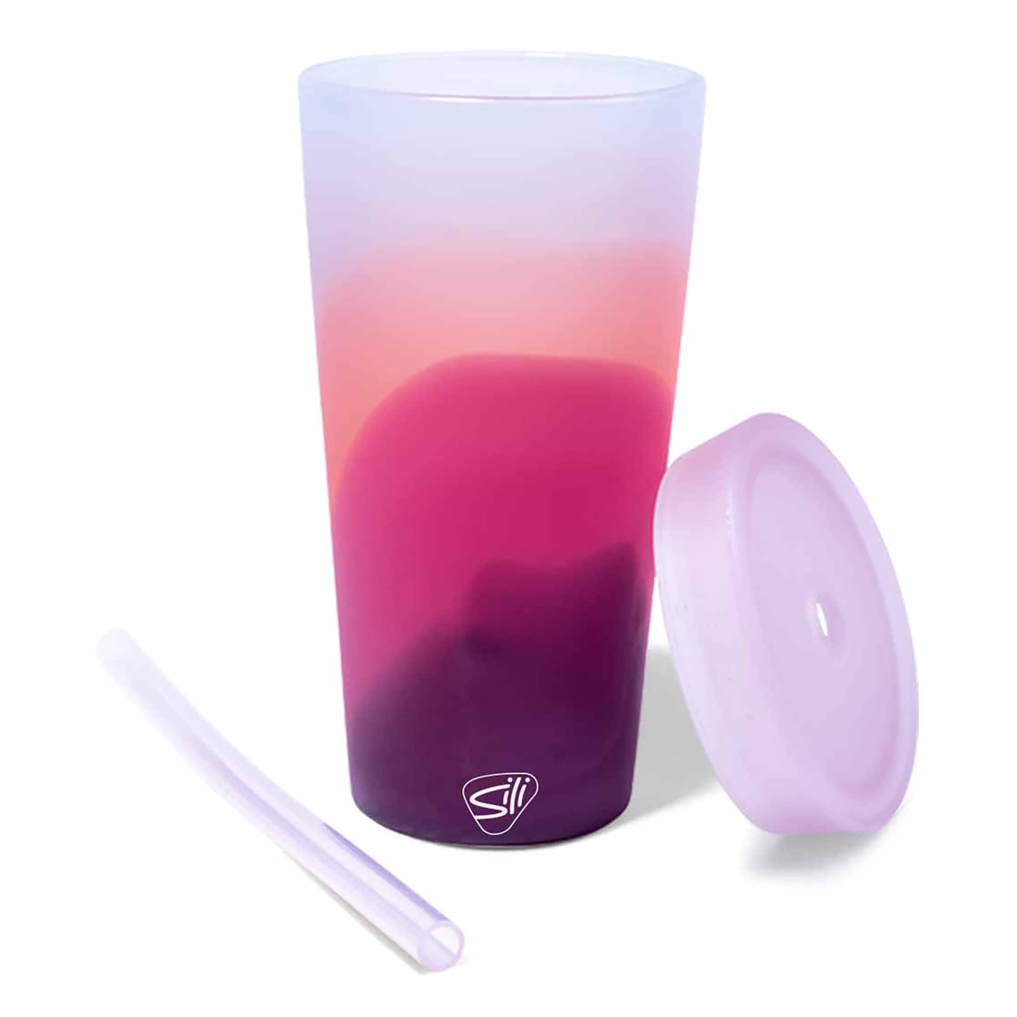 Silipint® 22oz. Mountain Air & Desert Sun Silicone Straw Tumblers