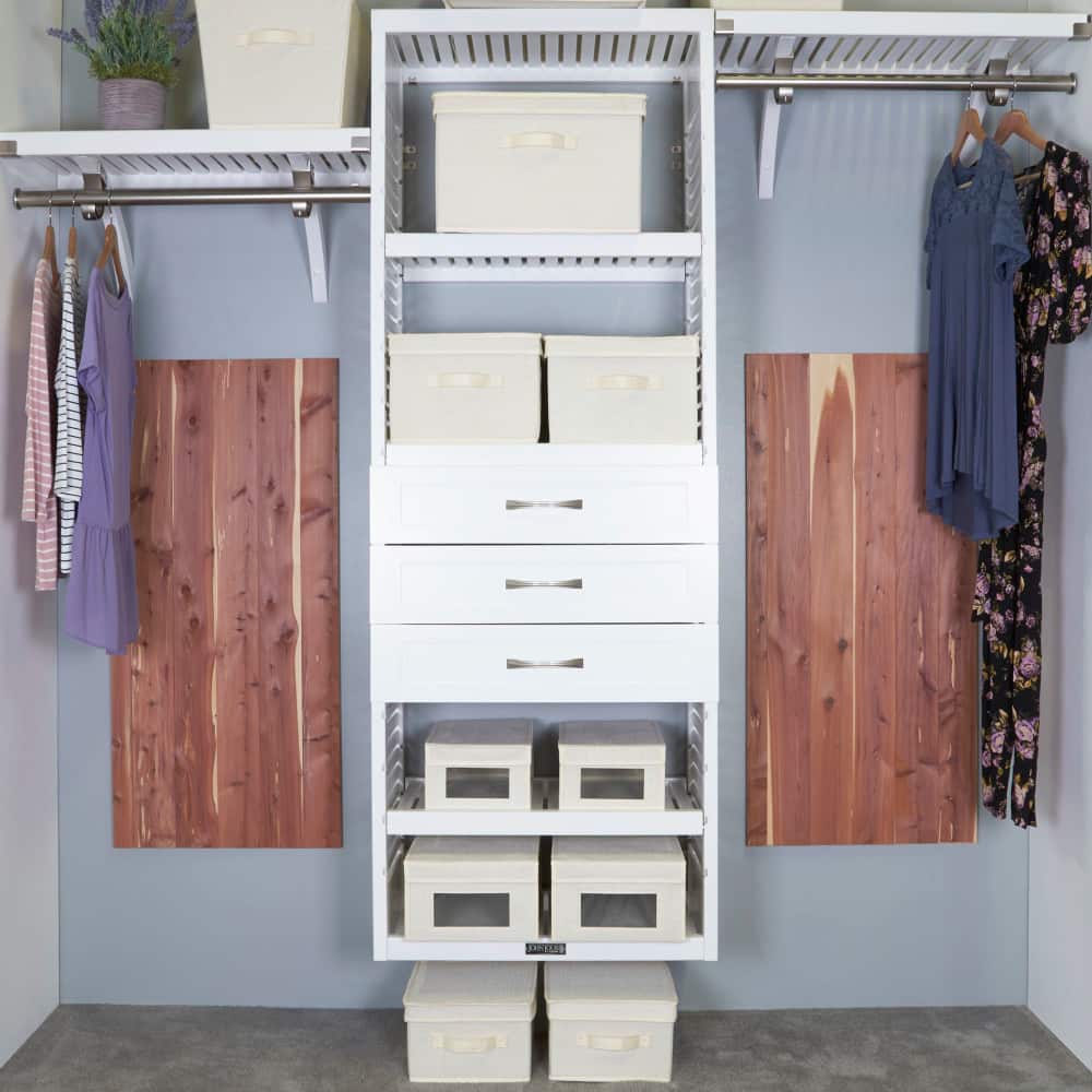 Household Essentials Cedar Fresh 42" x 20" Cedar Panels for Closet, 2ct.