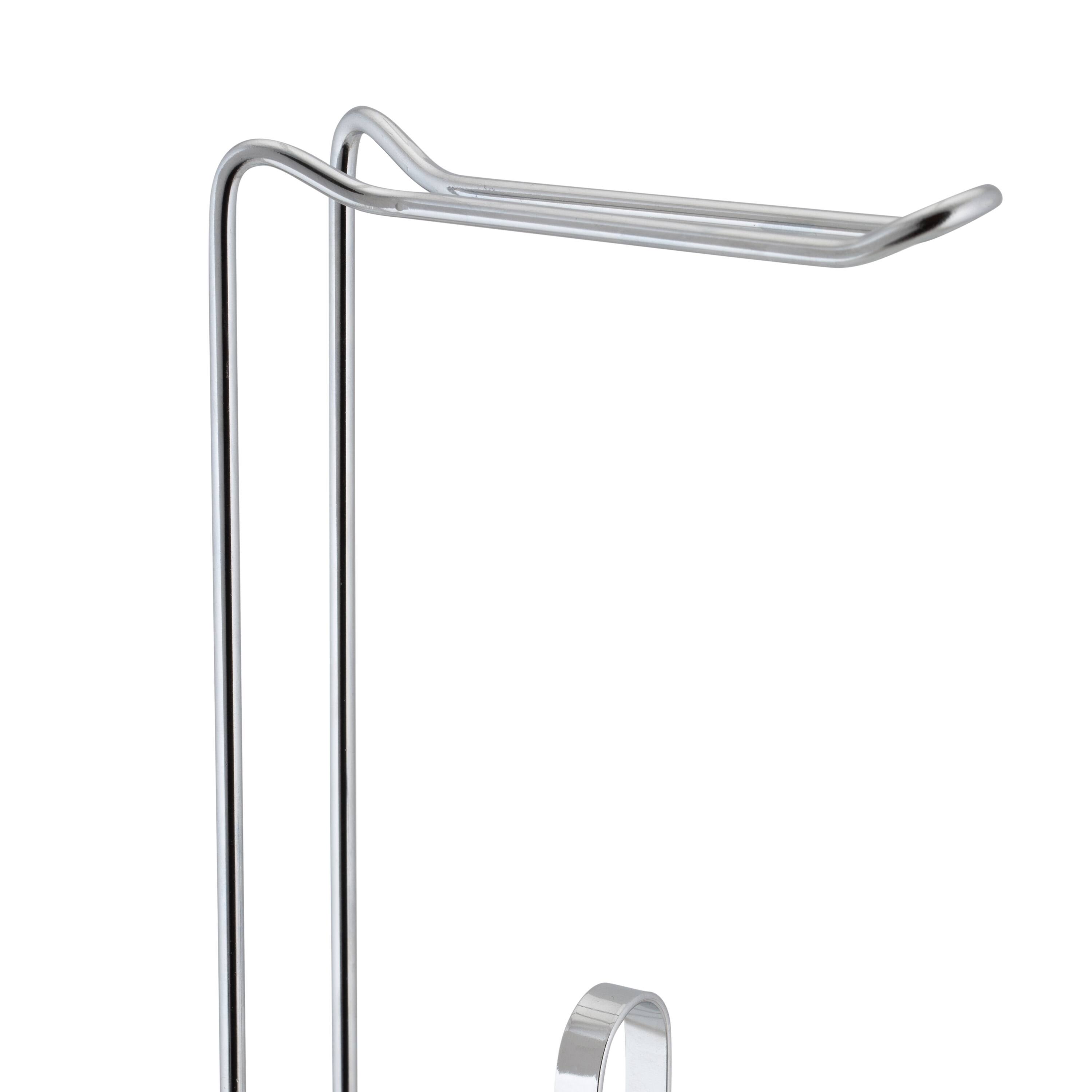 Bath Bliss Chrome Toilet Paper Reserve & Dispenser