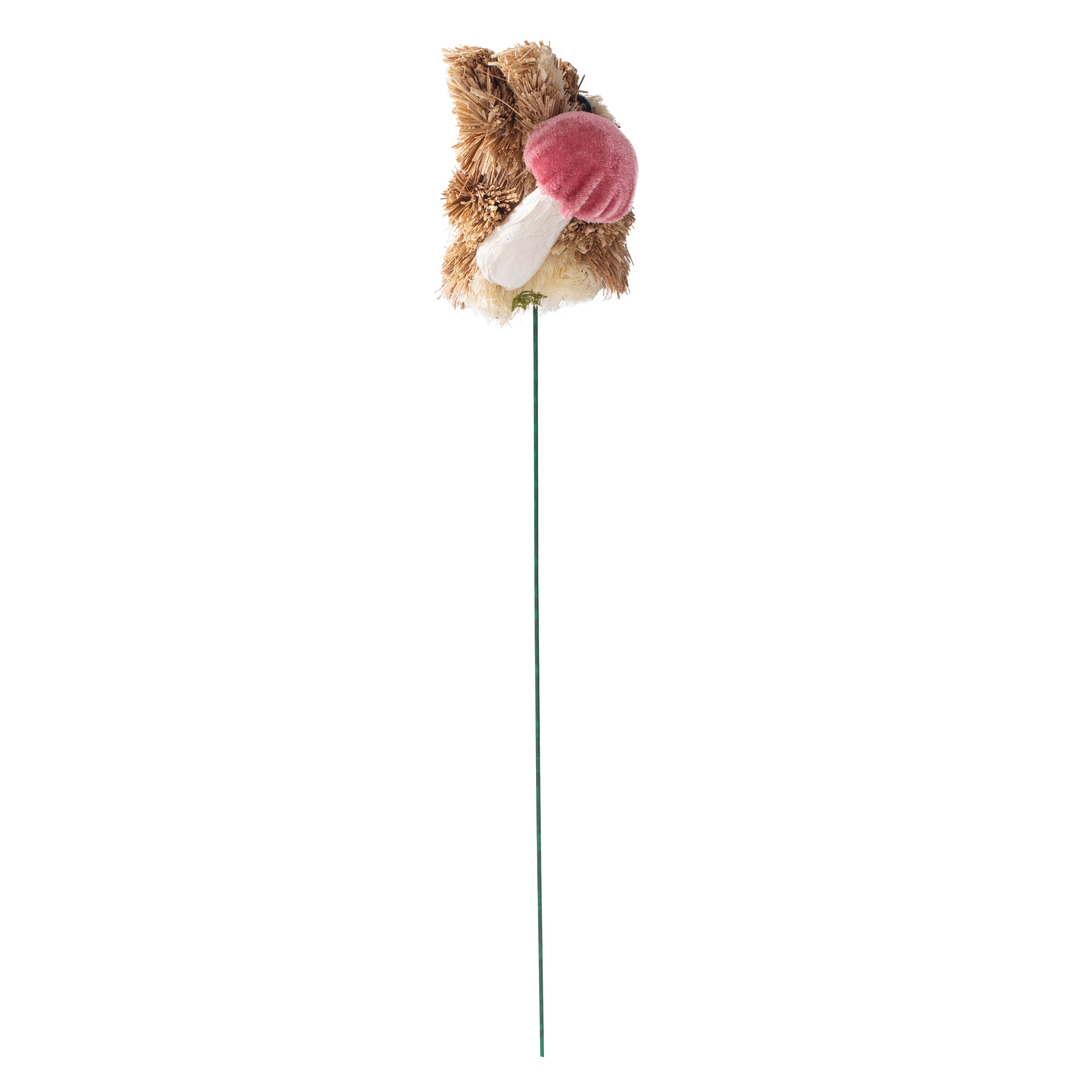 12&#x22; Sisal Bunny with Mushroom Pick by Ashland&#xAE;