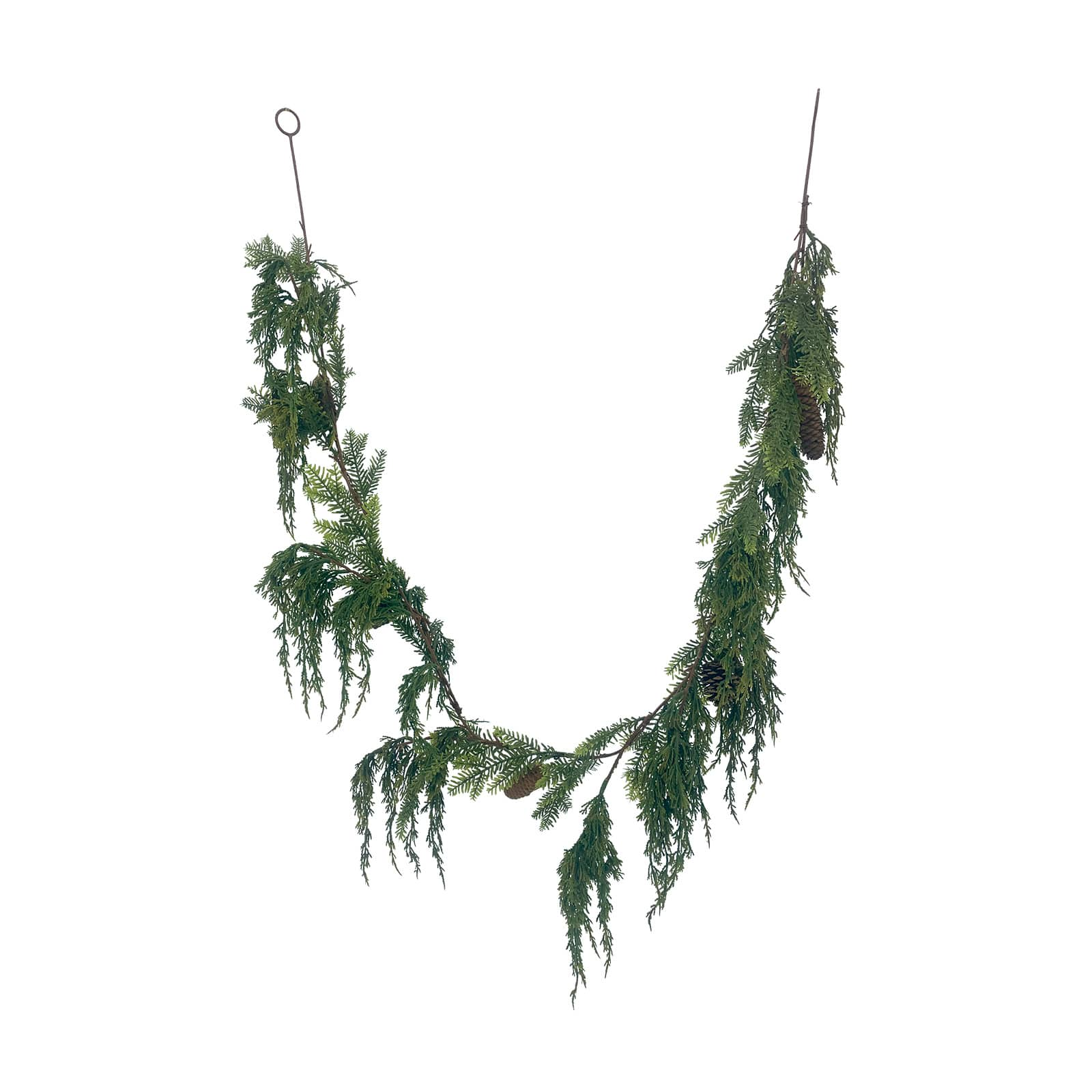 6ft. Green Cedar &#x26; Pine Garland by Ashland&#xAE;