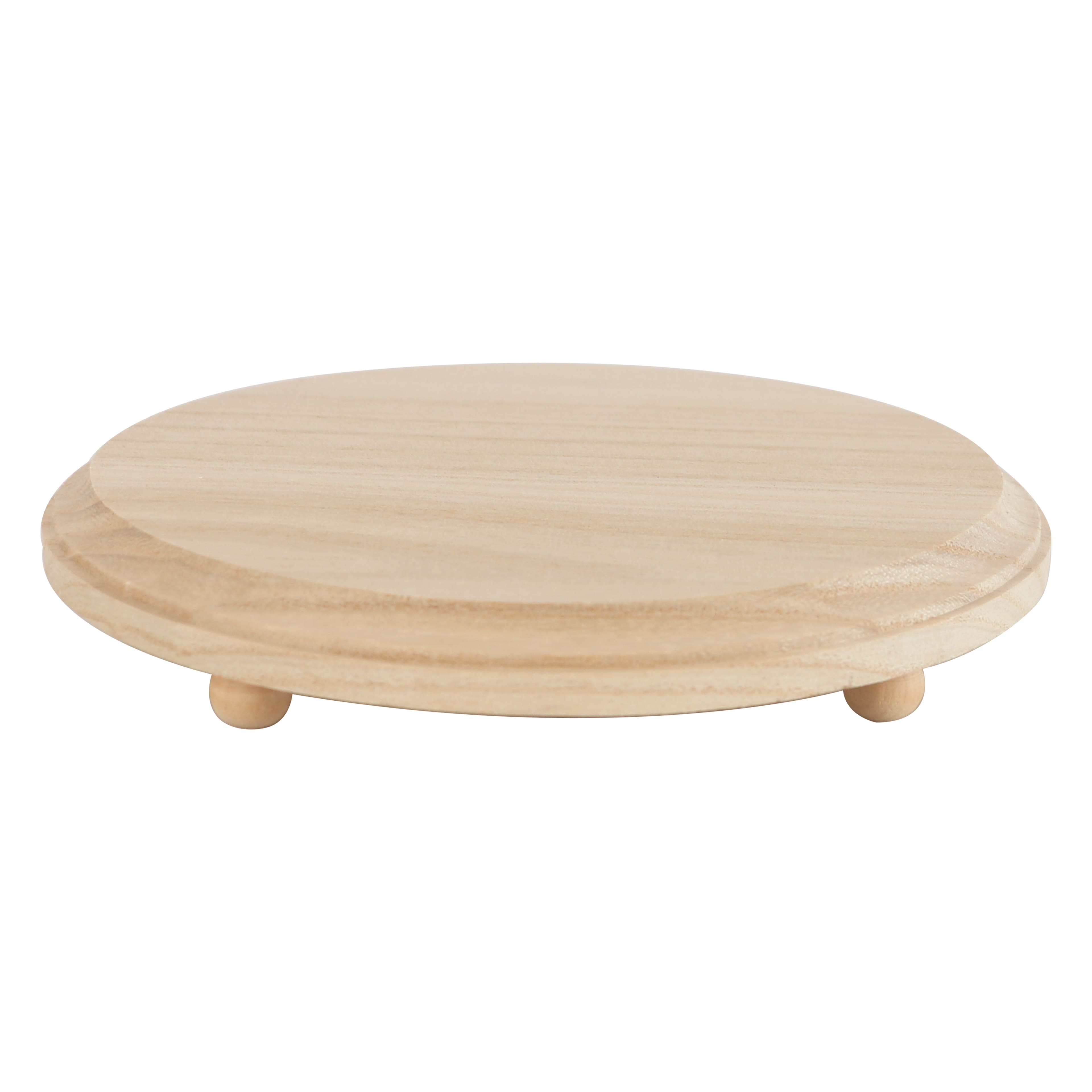 7&#x22; Wood Round Riser by Make Market&#xAE;