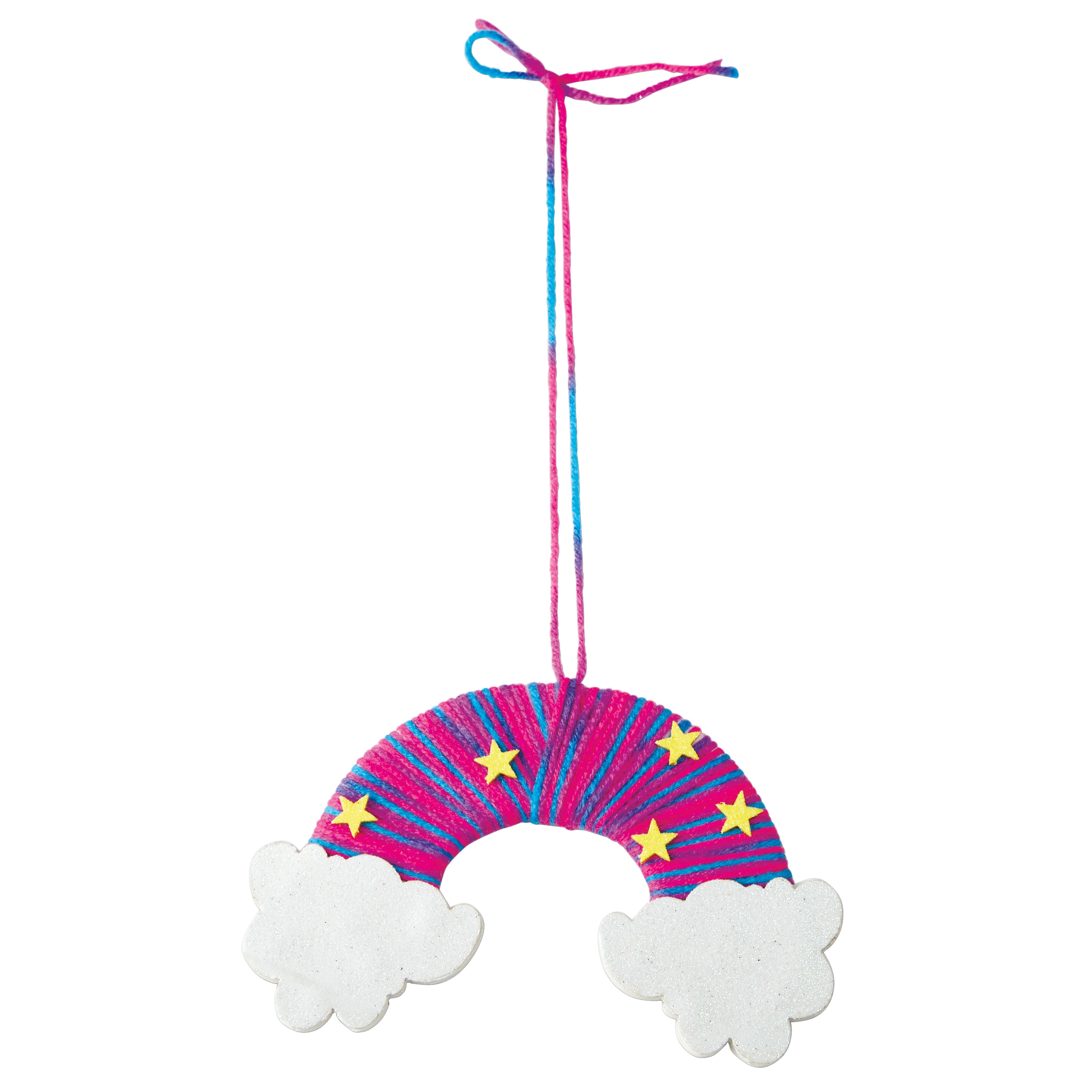 Rainbow Yarn Wrapping Craft Kit by Creatology™