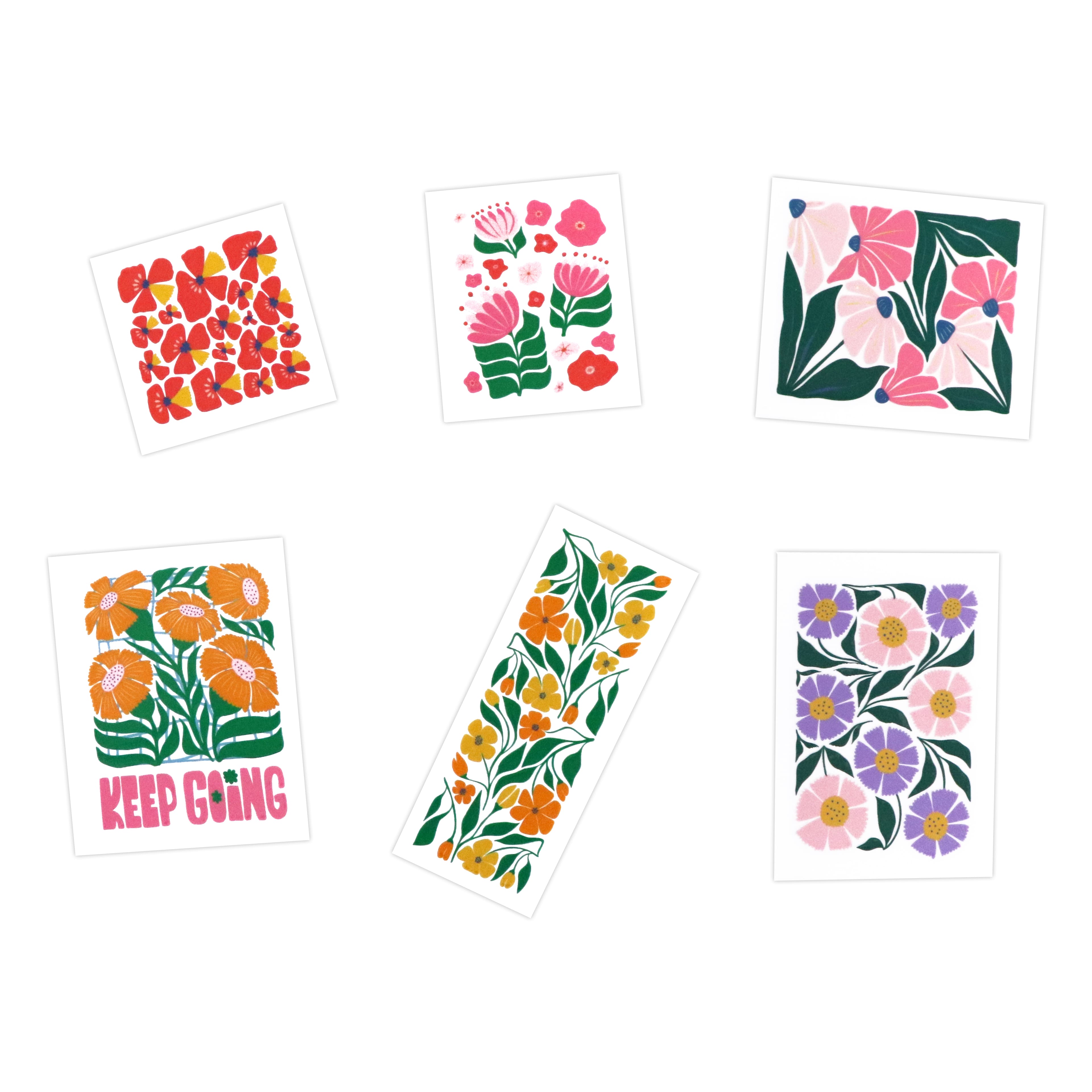 Flower Cold Transfer Stickers by Recollections™