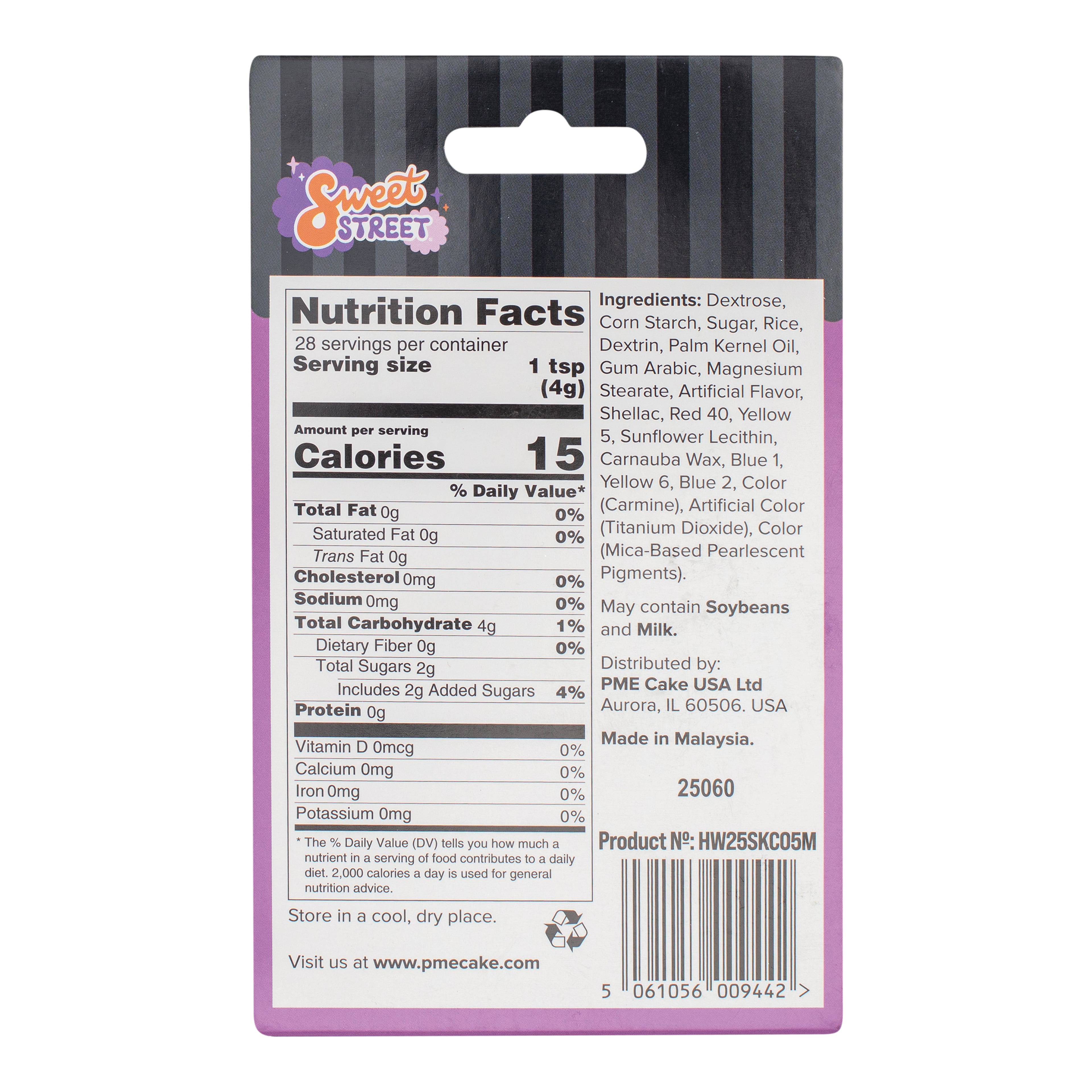 PME Cake Sweet Street&#xAE; Ghostly Graveyard Sprinkle Mix