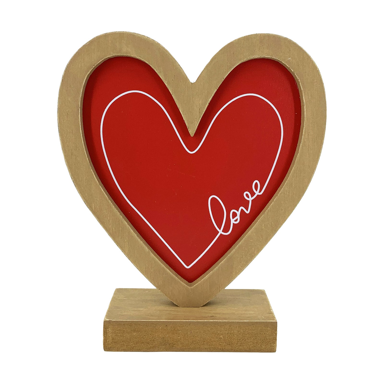 7.5" Heart with Love Tabletop Accent by Ashland®