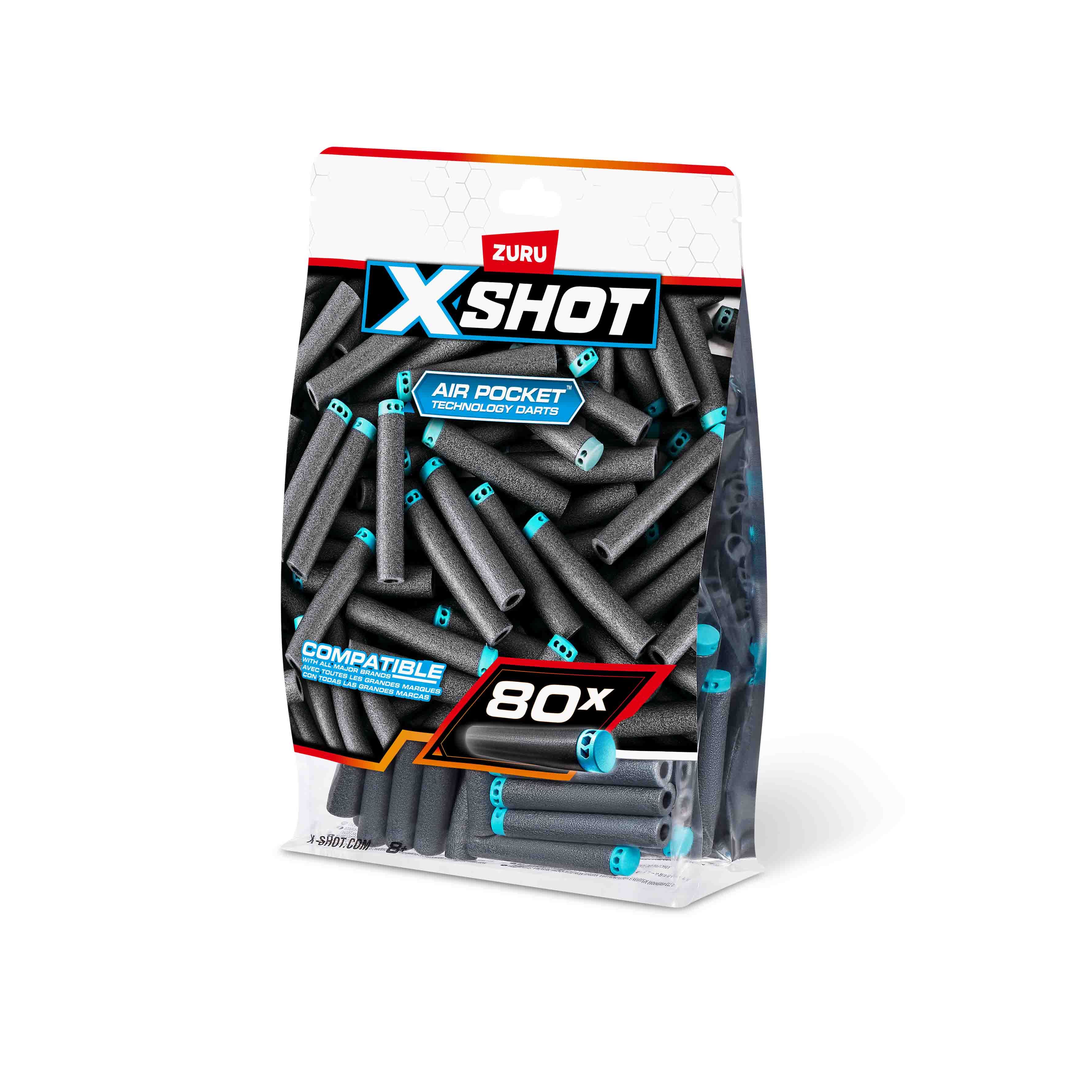 Zuru X-Shot Foam Darts Refill Pack, 80ct.