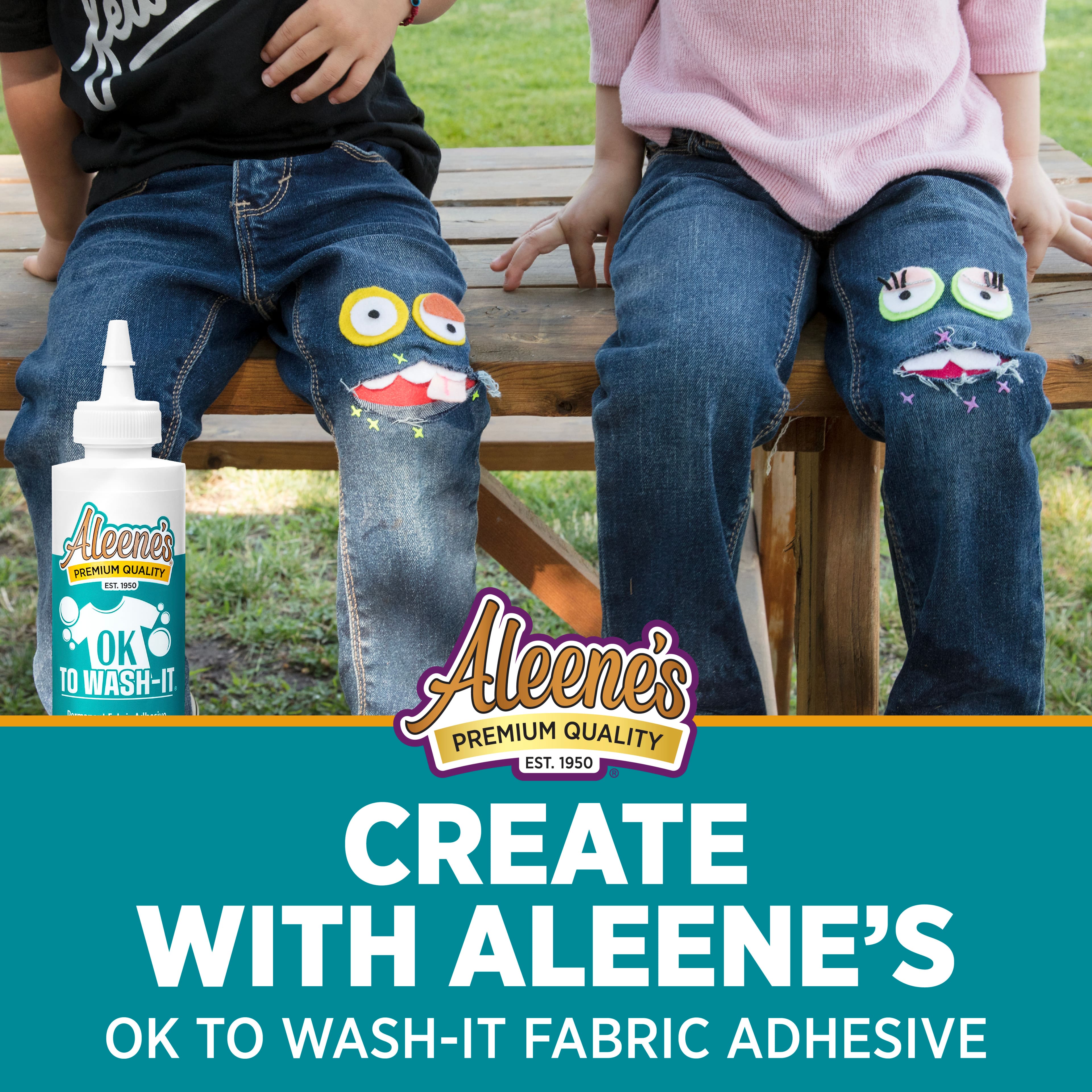 Aleene&#x27;s&#xAE; 4oz. OK To Wash-It&#xAE; Fabric Glue