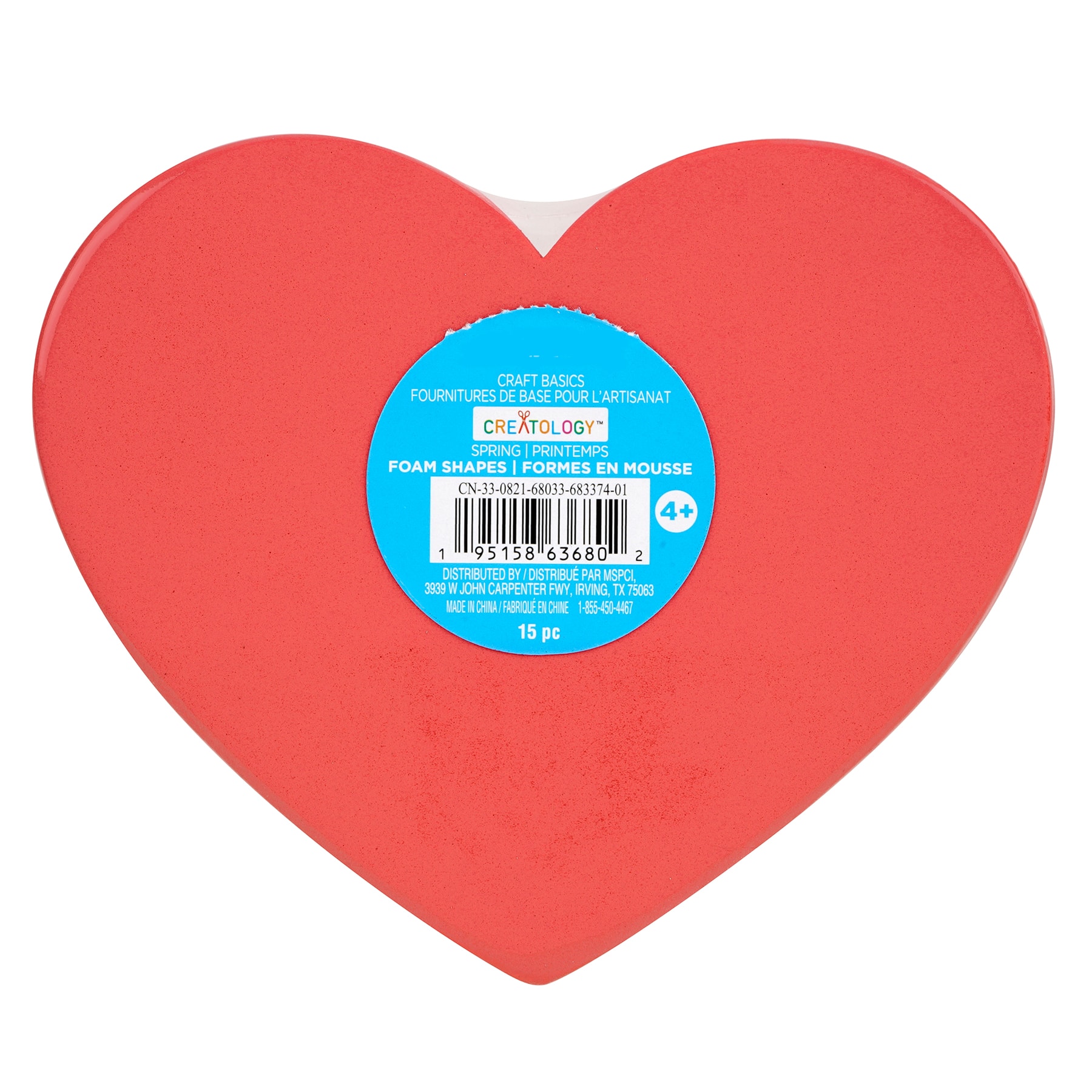 Red & Pink Heart Foam Shapes by Creatology™, 15ct.