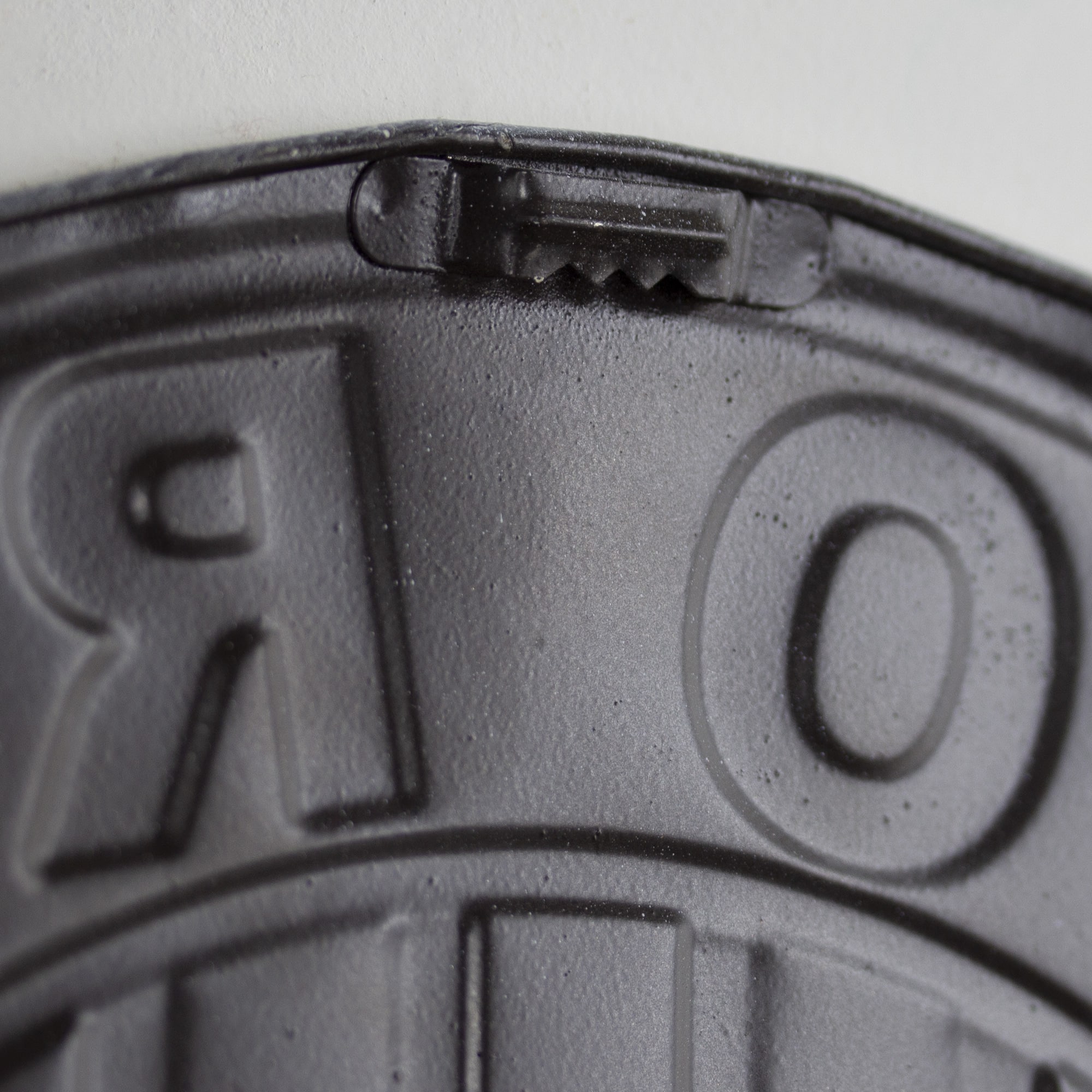 Vintage Ford Mustang Logo Embossed Metal Sign
