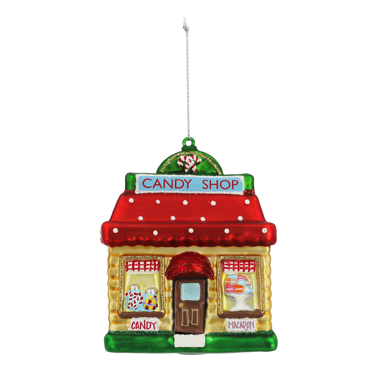4&#x22; Candy Shop Glass Ornament by Ashland&#xAE;