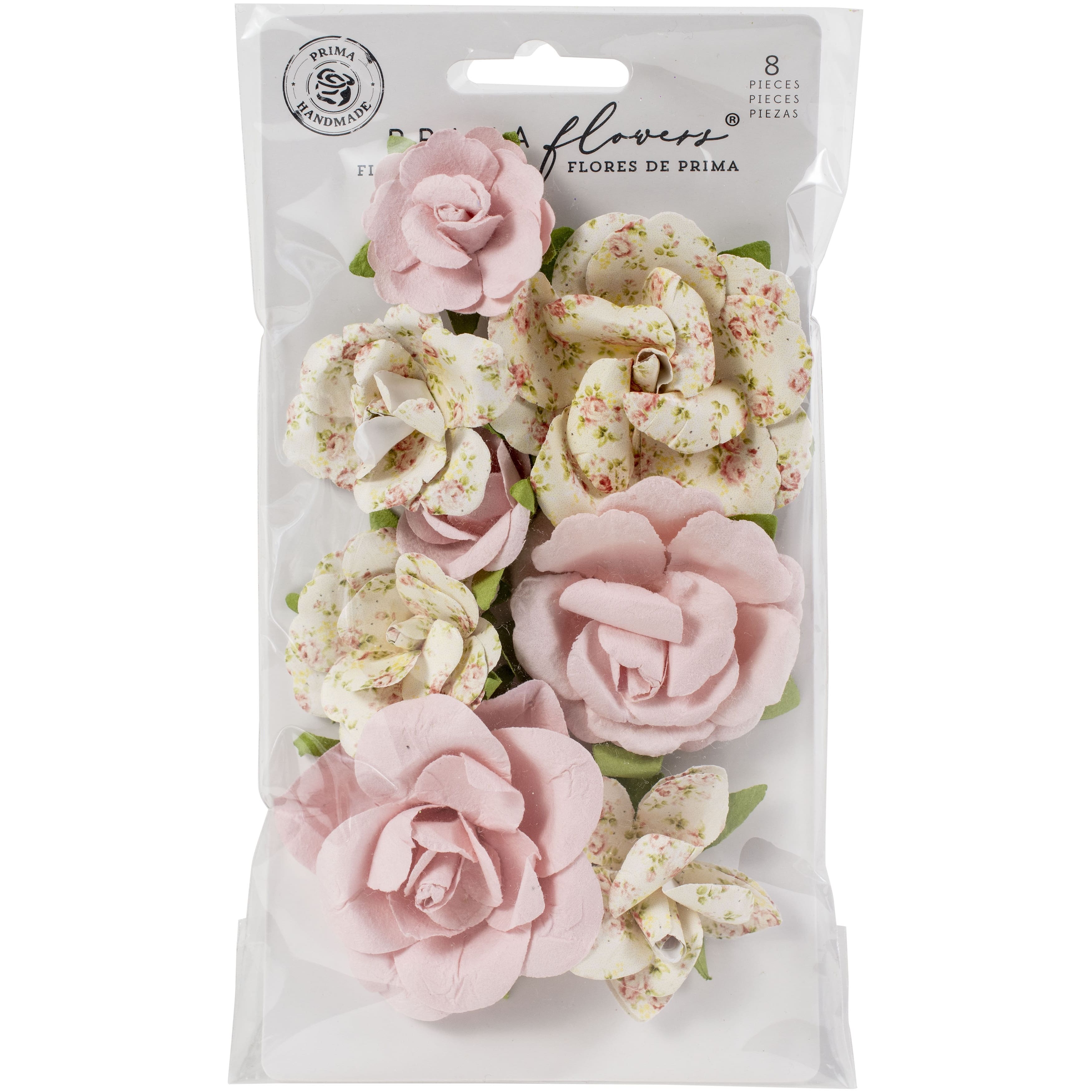 Prima&#xAE; My Sweet Collection Friends Always Mulberry Paper Flowers