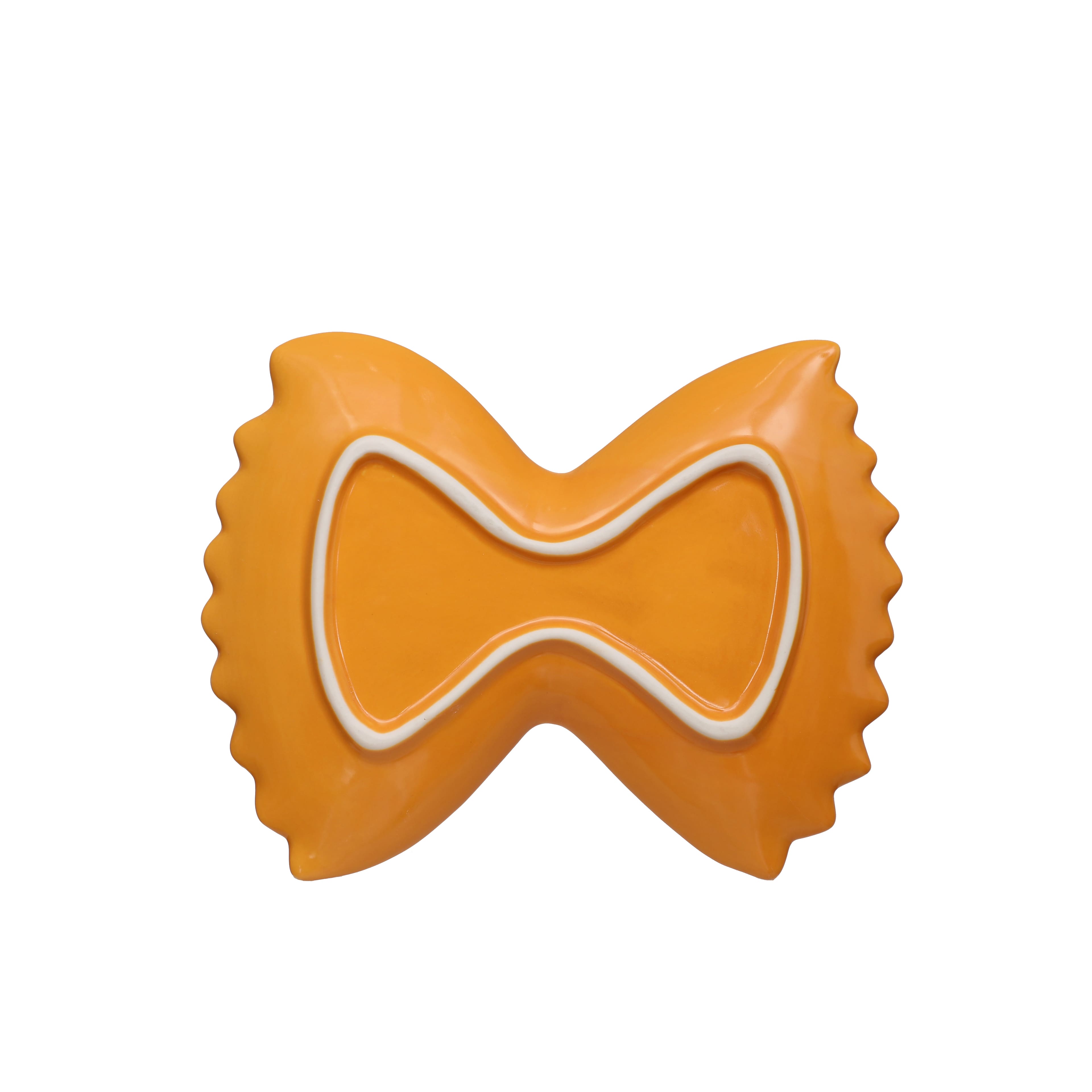 9.25&#x22; Bow Tie Pasta Ceramic Plate by Ashland&#xAE;