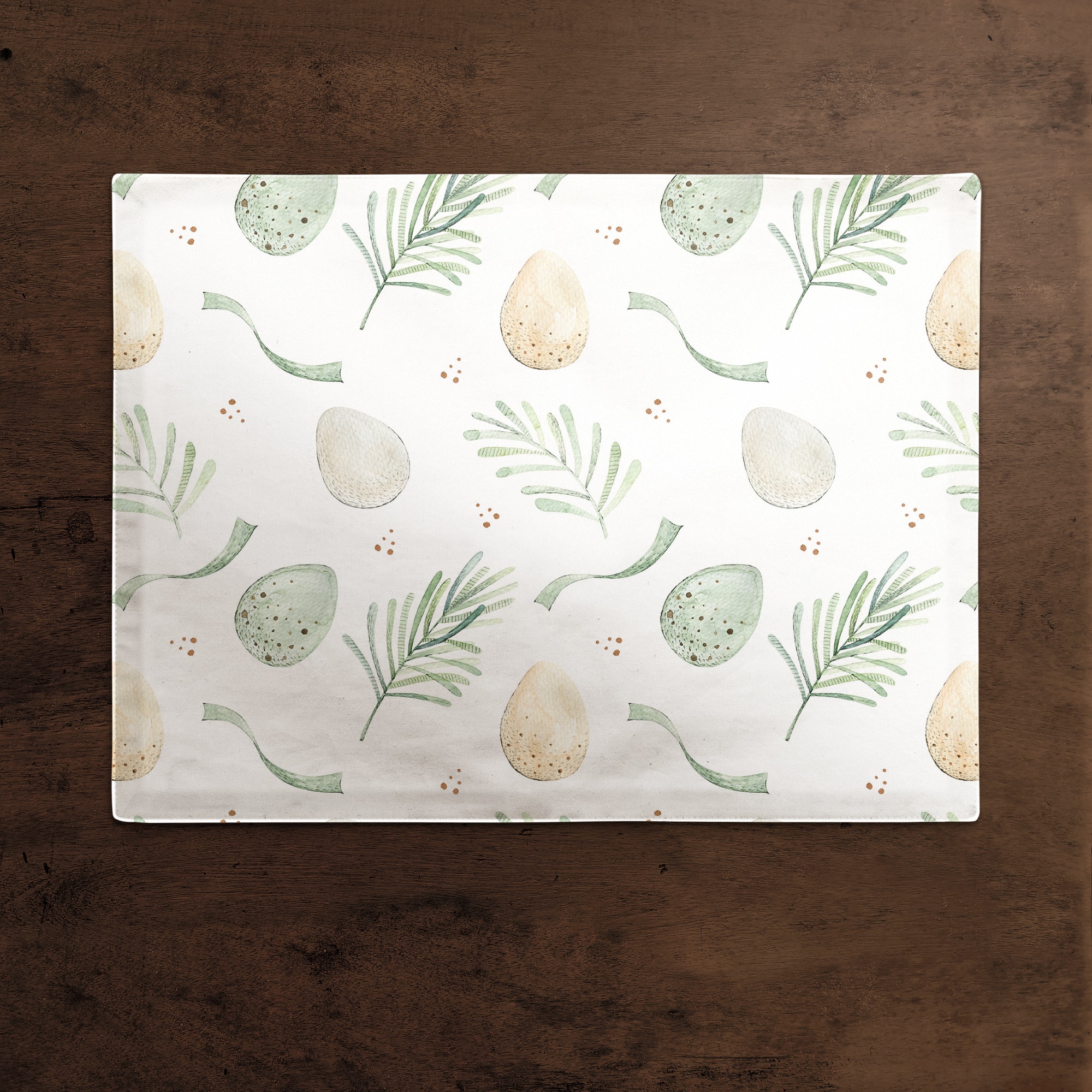 Easter Eggs And Ribbons 2 18" x 14" Poly Twill Placemat