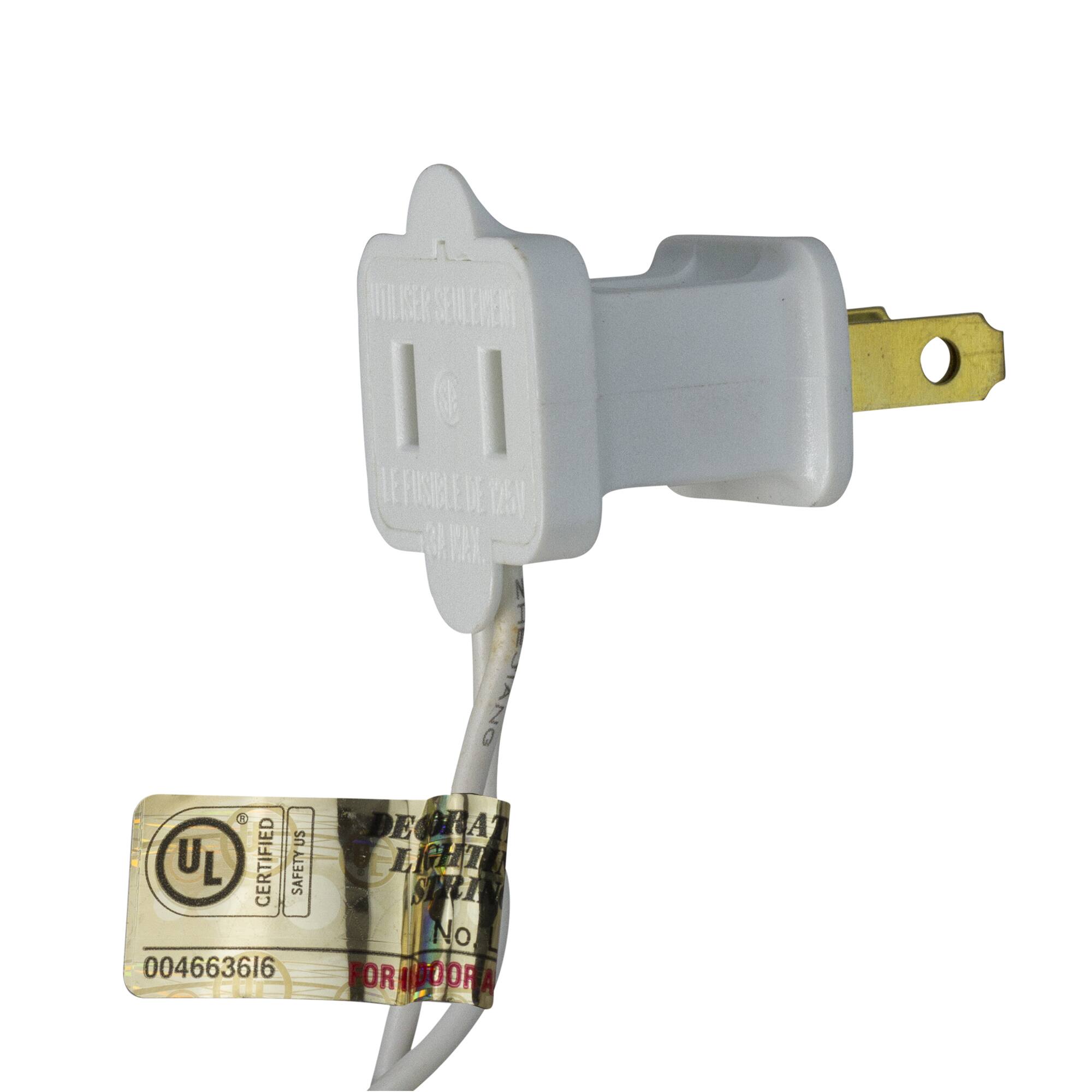 100ct. Red, Blue and Clear 4th of July Mini Swag Lights