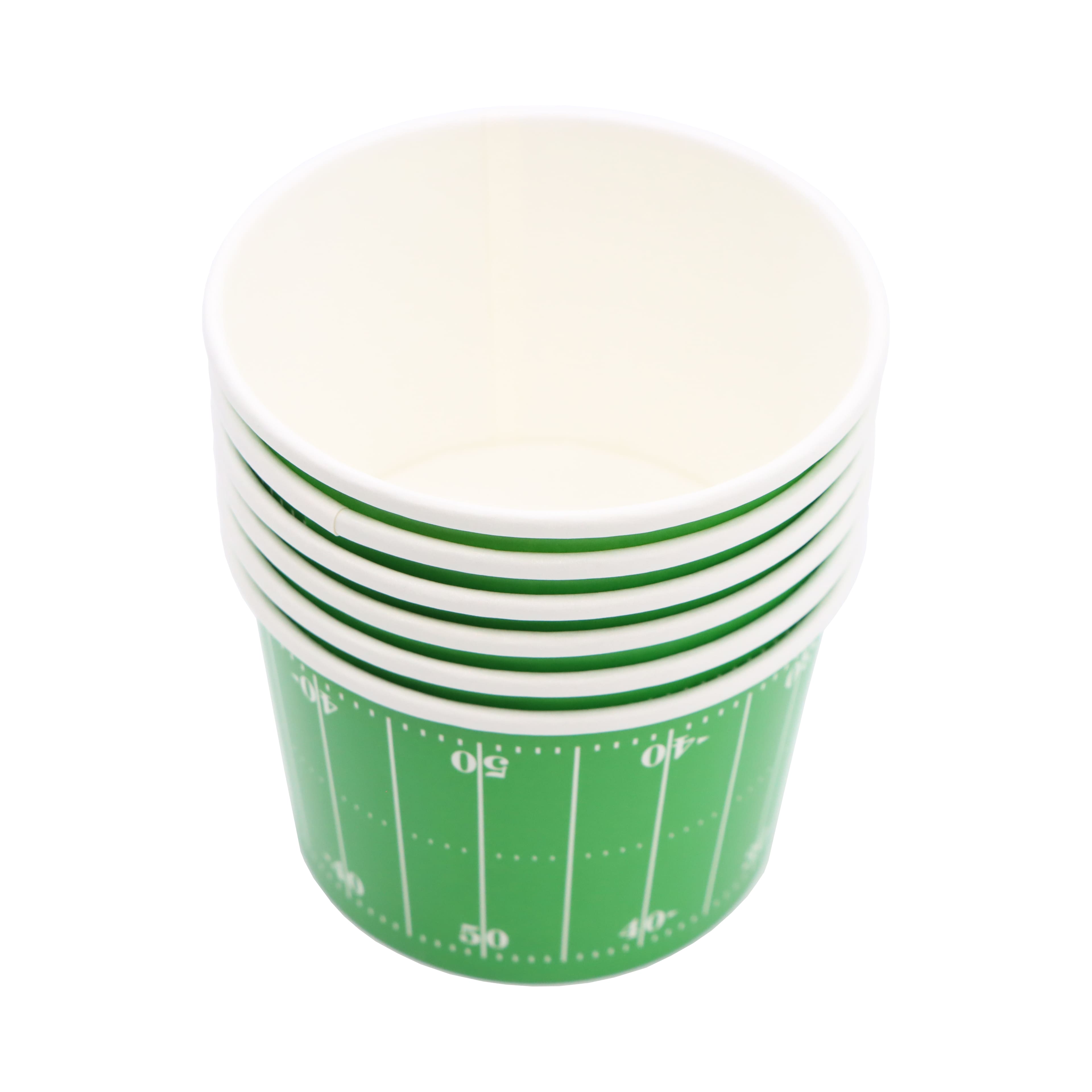Green Game Day Ice Cream Cups, 6ct. by Celebrate It&#x2122;